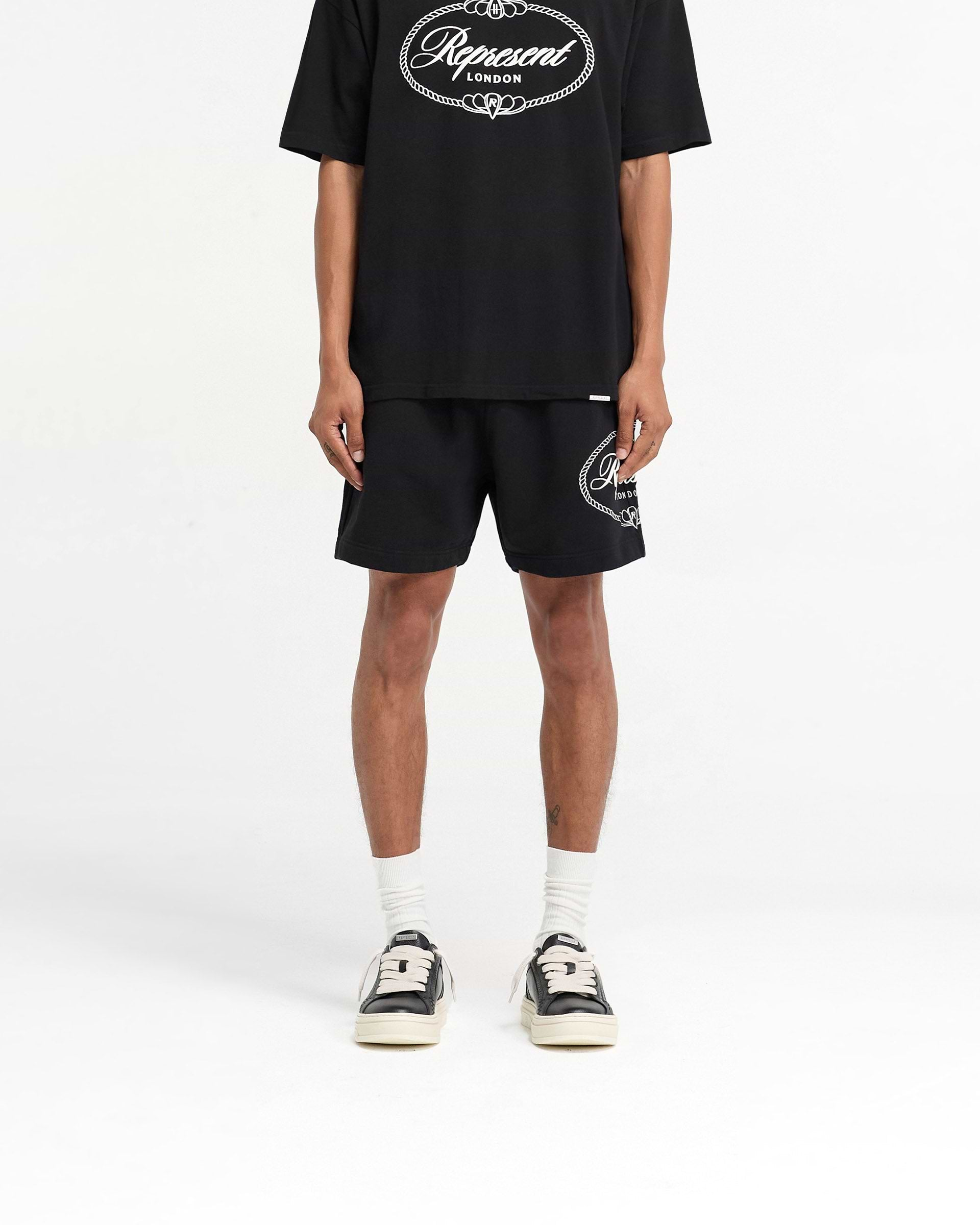 Represent X Harrods Crest Short - Noir Jet