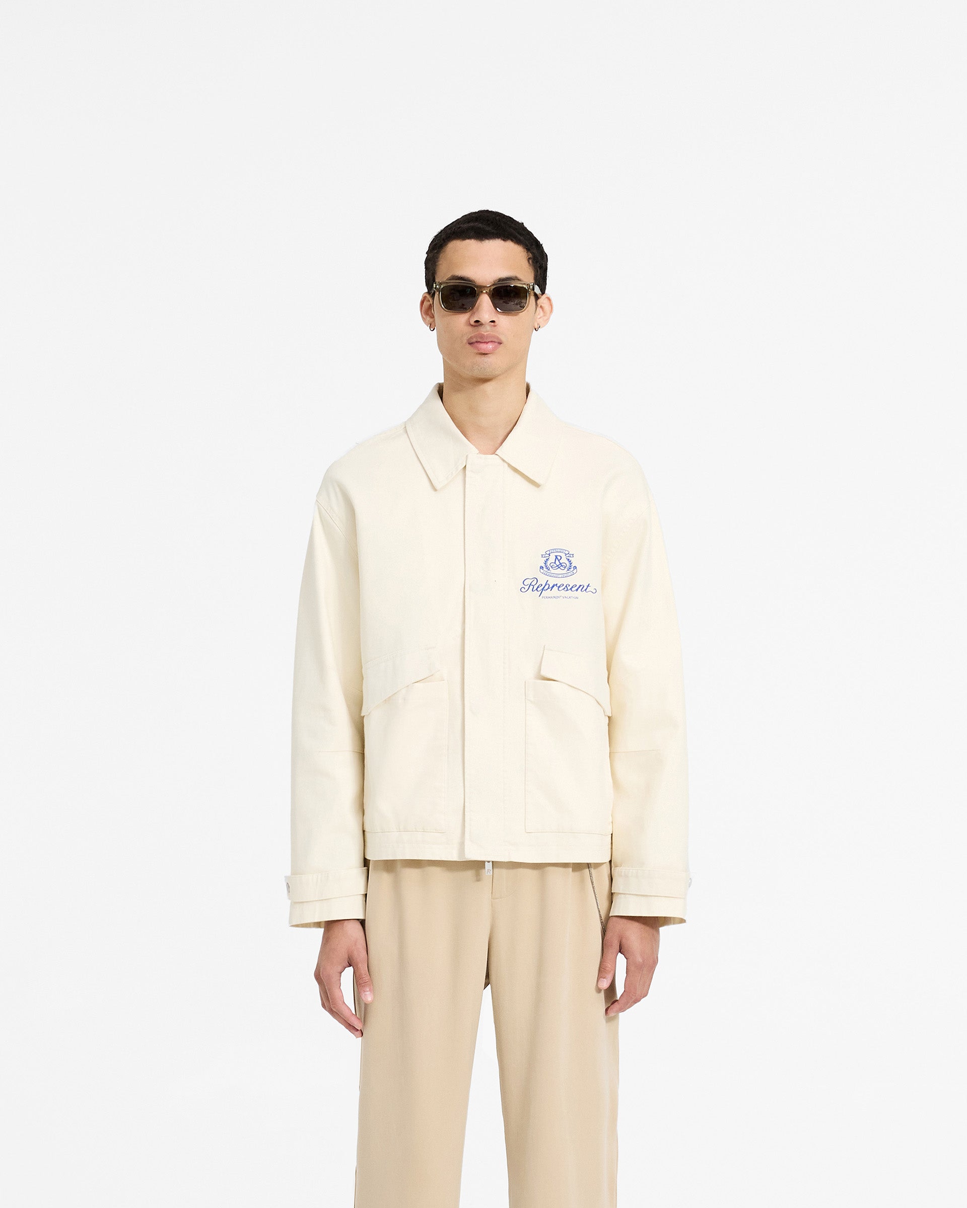 Permanent Vacation Smart Jacket - Antique White