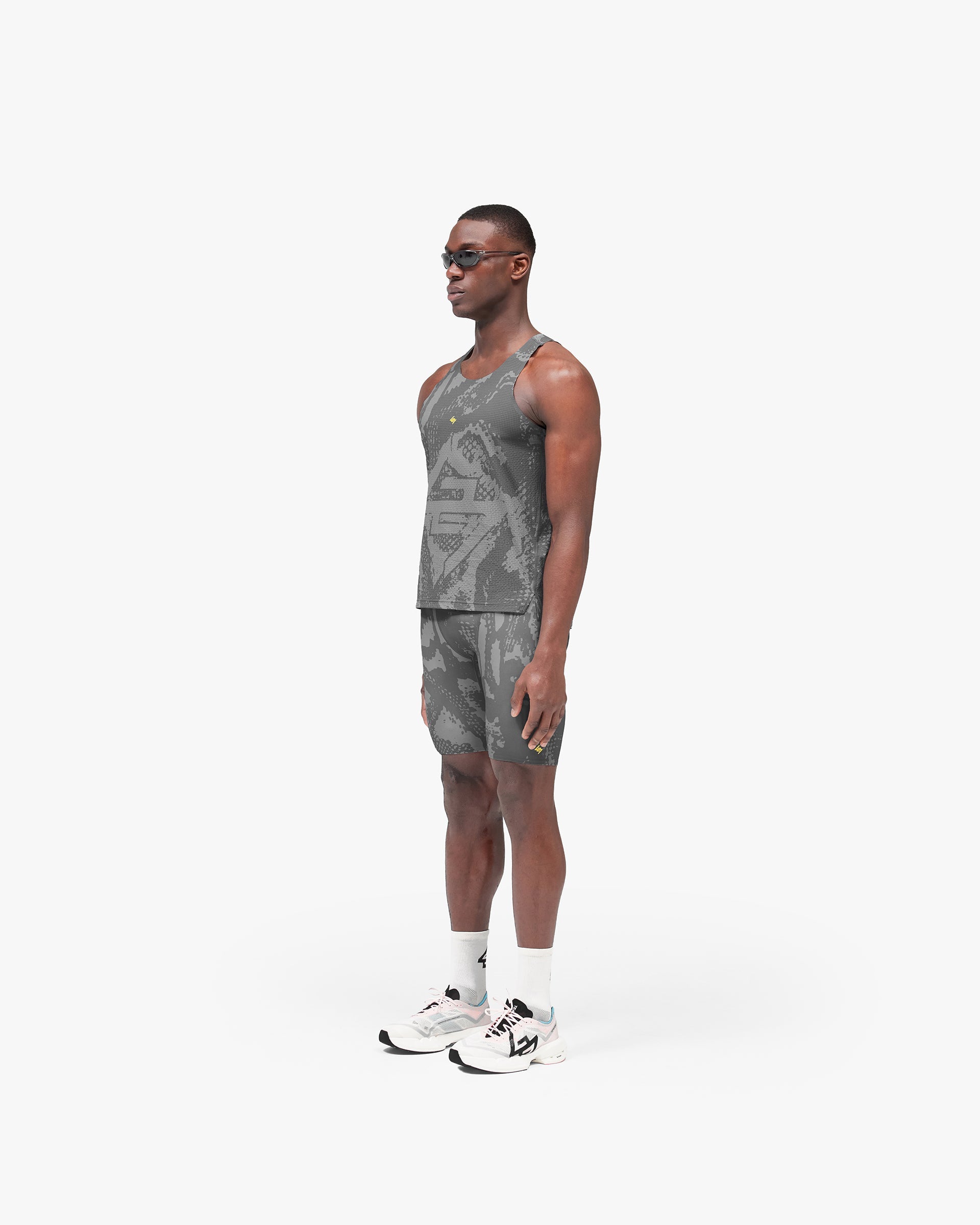247 London Singlet - Vintage Grey