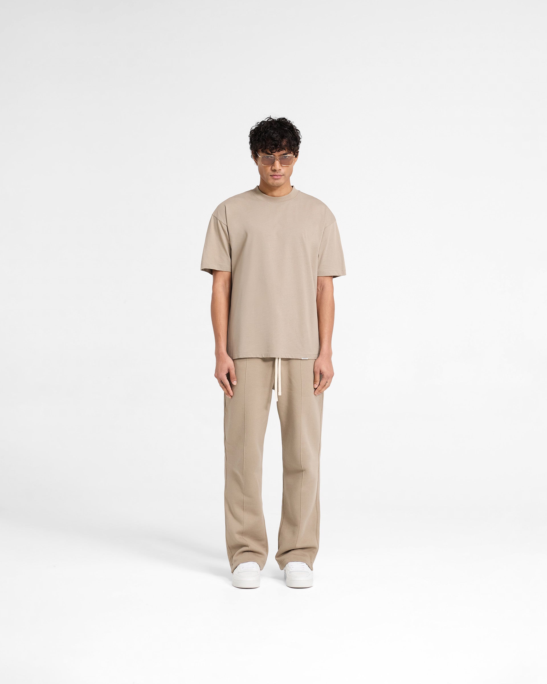 Initial Oversized T-Shirt - Dune