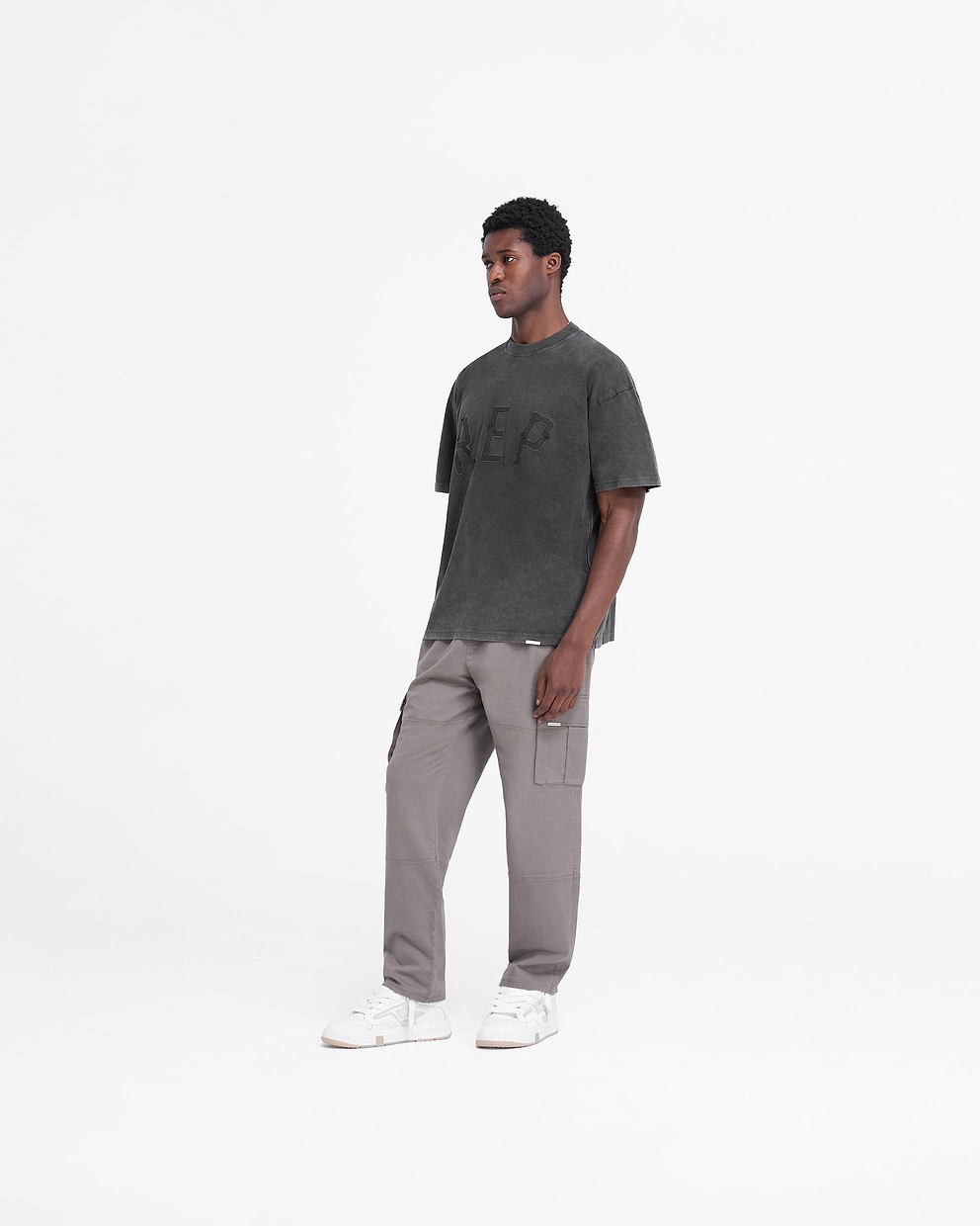 Cargo Pant - Dunkelgrau-Taupe