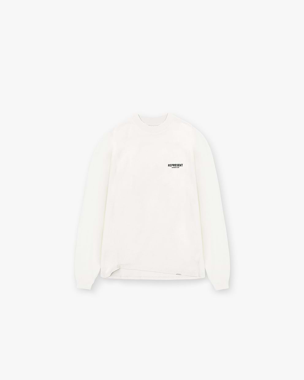 Owners' Club Long Sleeve T-Shirt | Flat White | REPRESENT CLO