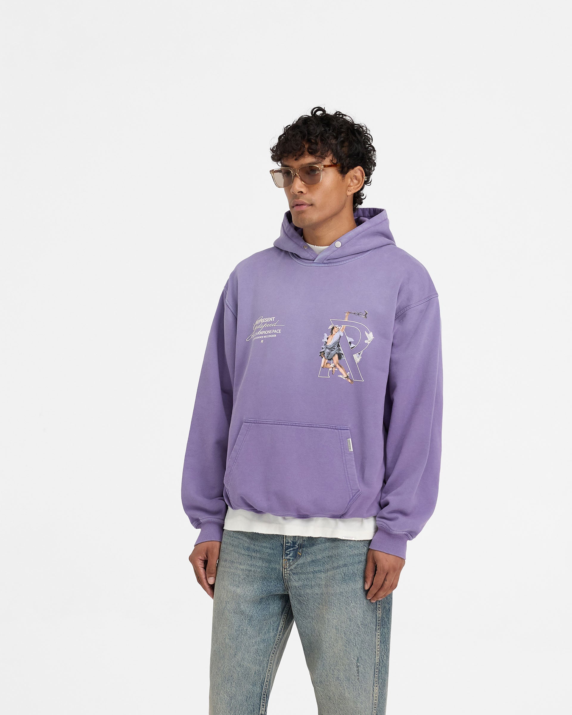 Hermes Hoodie - Lila