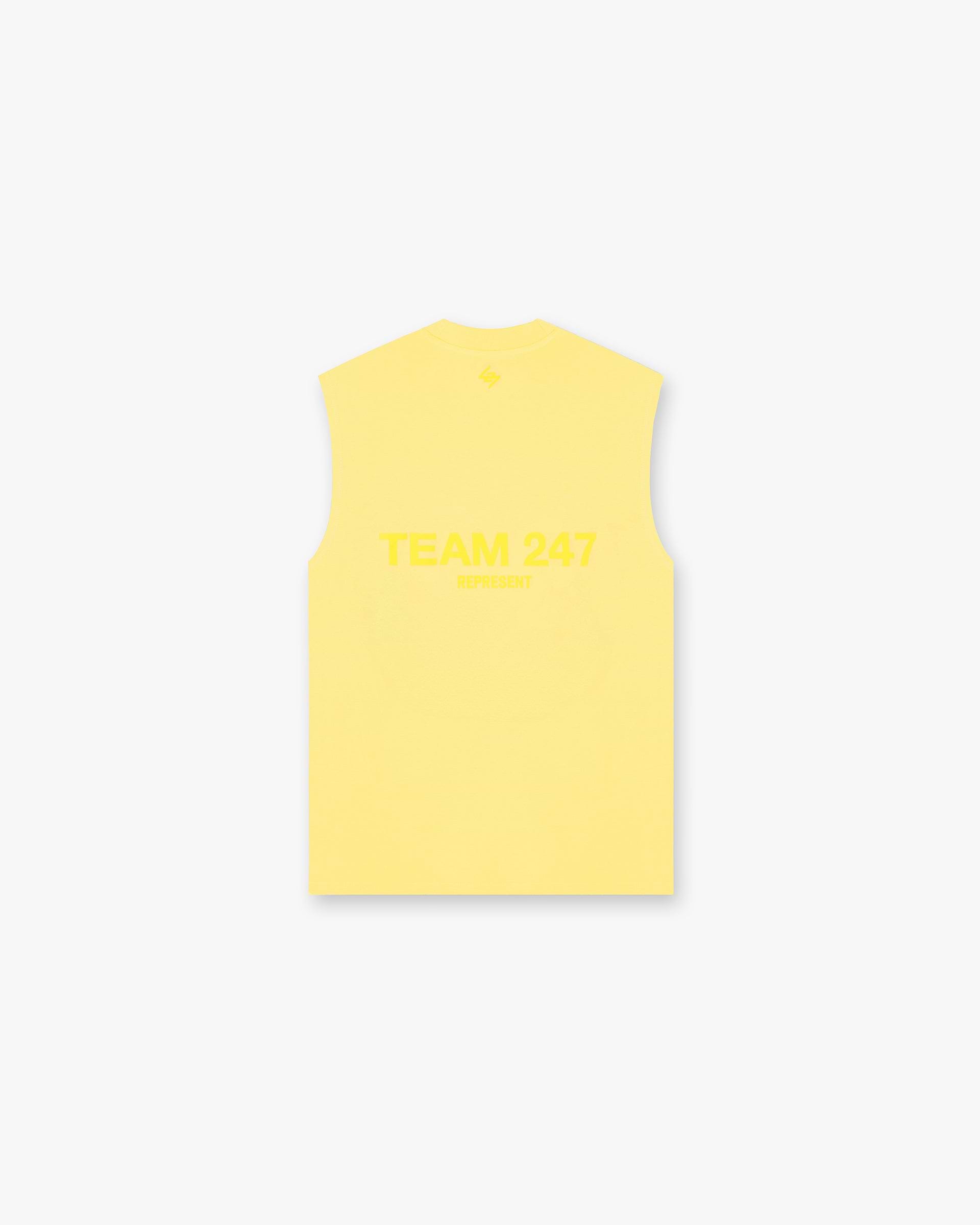 Team 247 Oversized Tank - Lemon