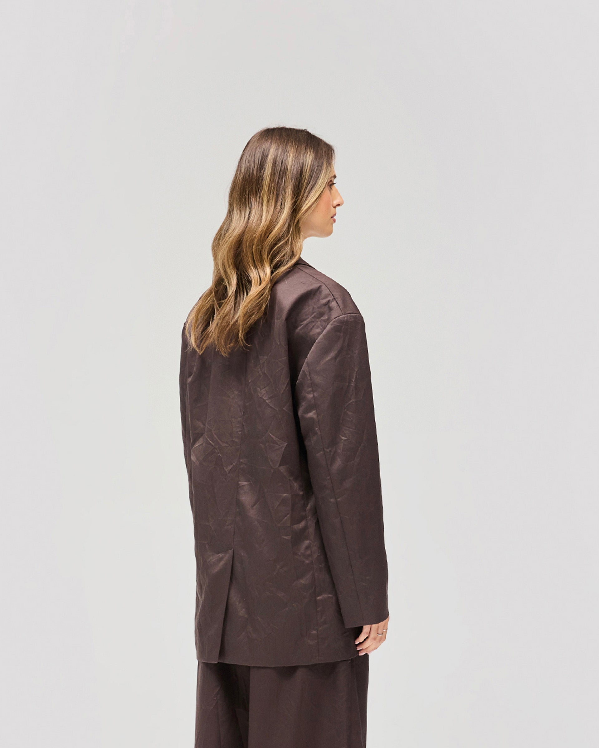 Crimp Jacket - Black Coffee