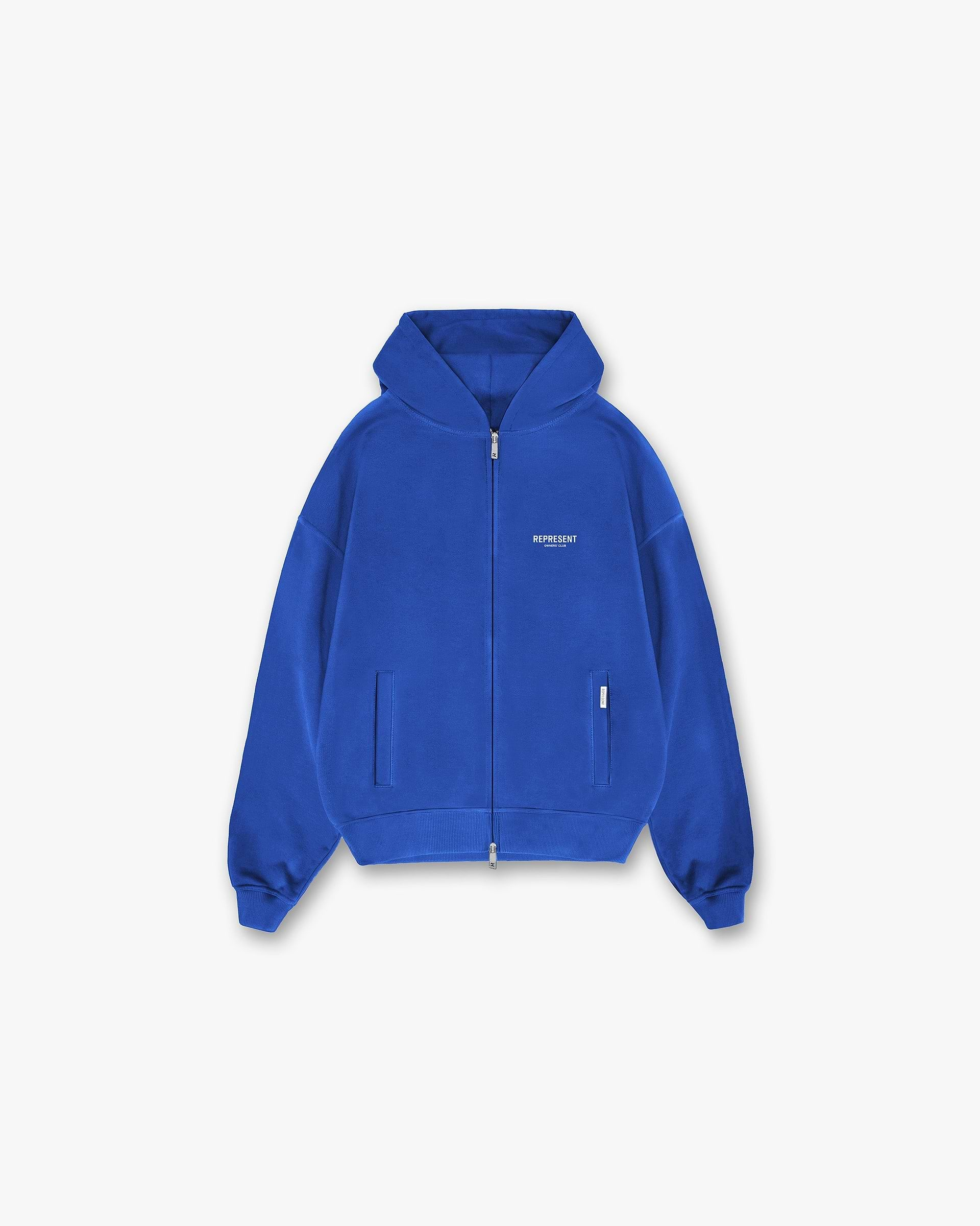 Represent Owners Club Zip Hoodie - Kobaltblau