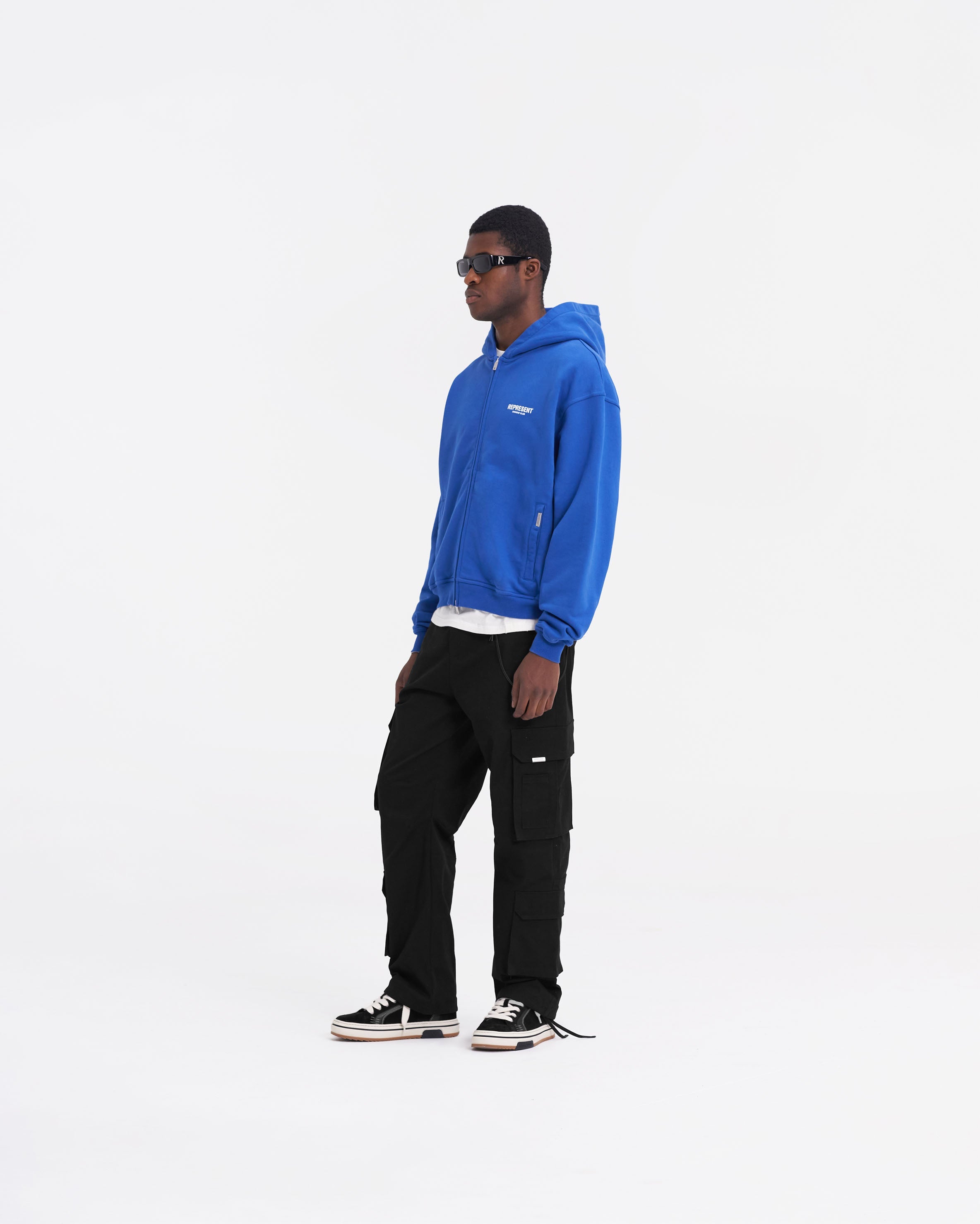 Represent Owners Club Zip Hoodie - Kobaltblau