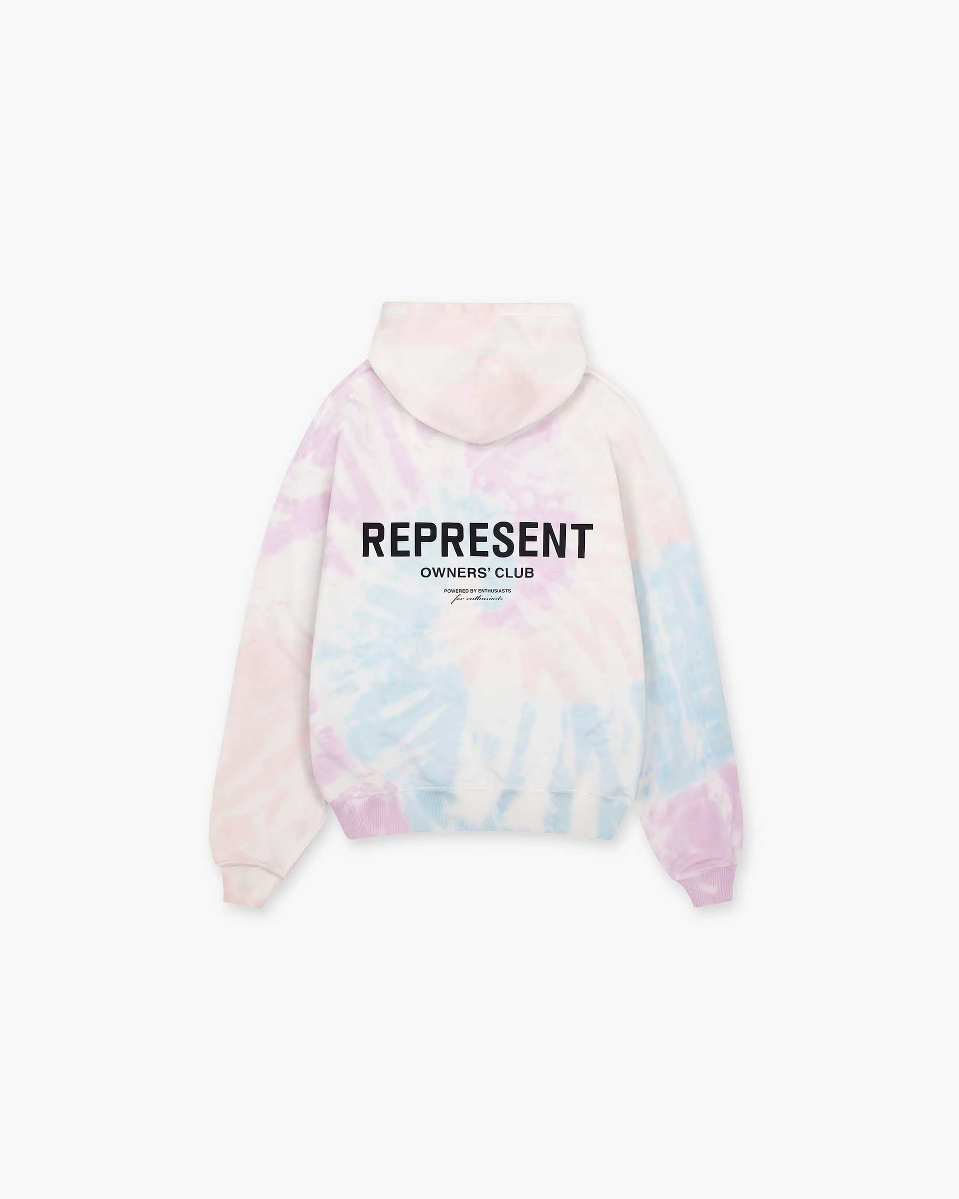 Représenter le sweat à capuche Owners Club - Tie Dye