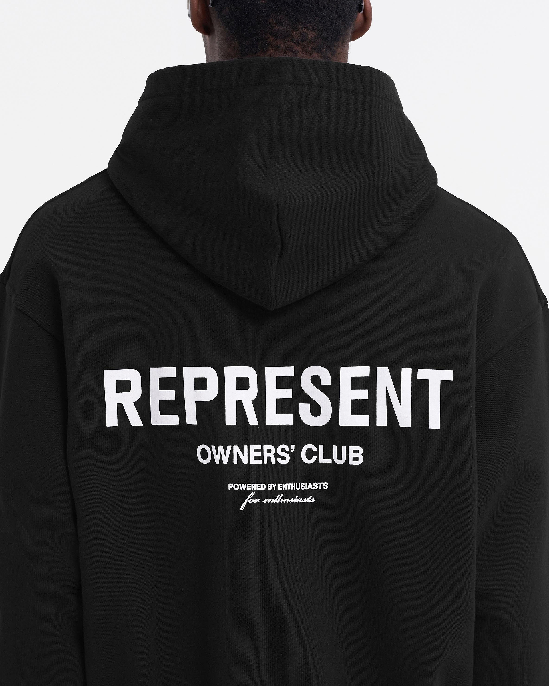 Represent Owners Club Zip Hoodie - Schwarz