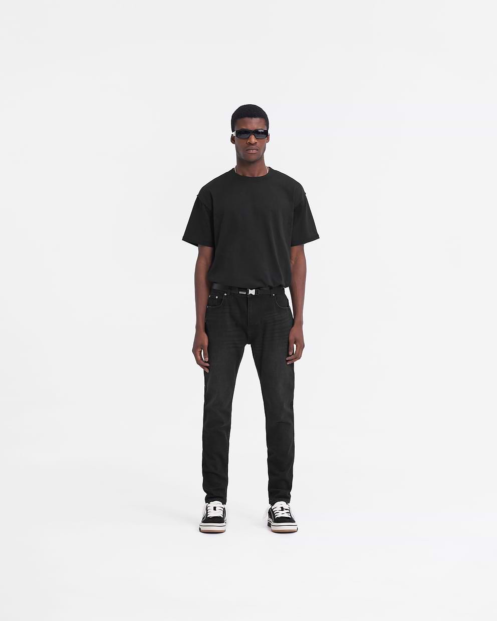 Black Slim Fit Jeans | REPRESENT CLO