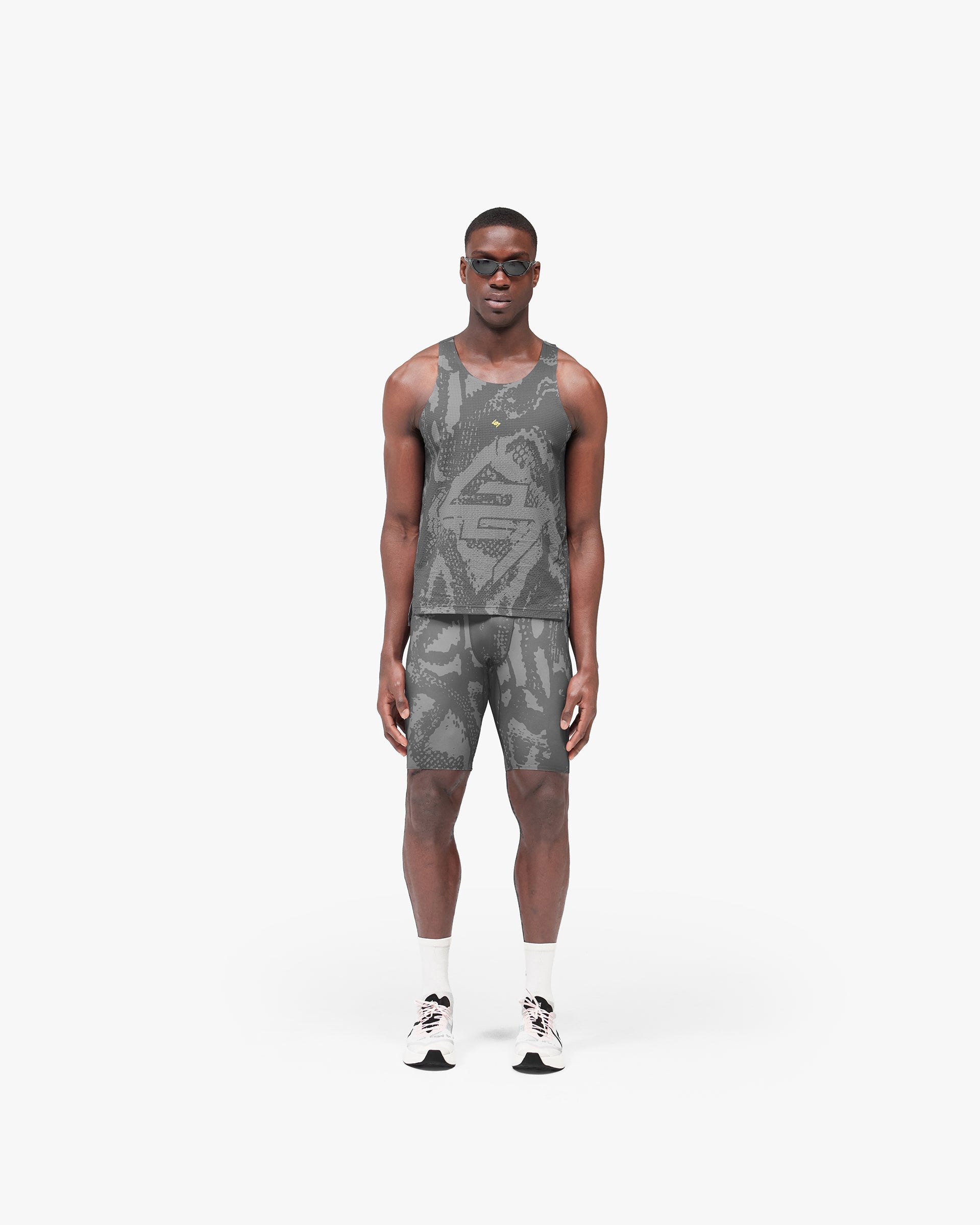 247 London Singlet - Vintage Grey