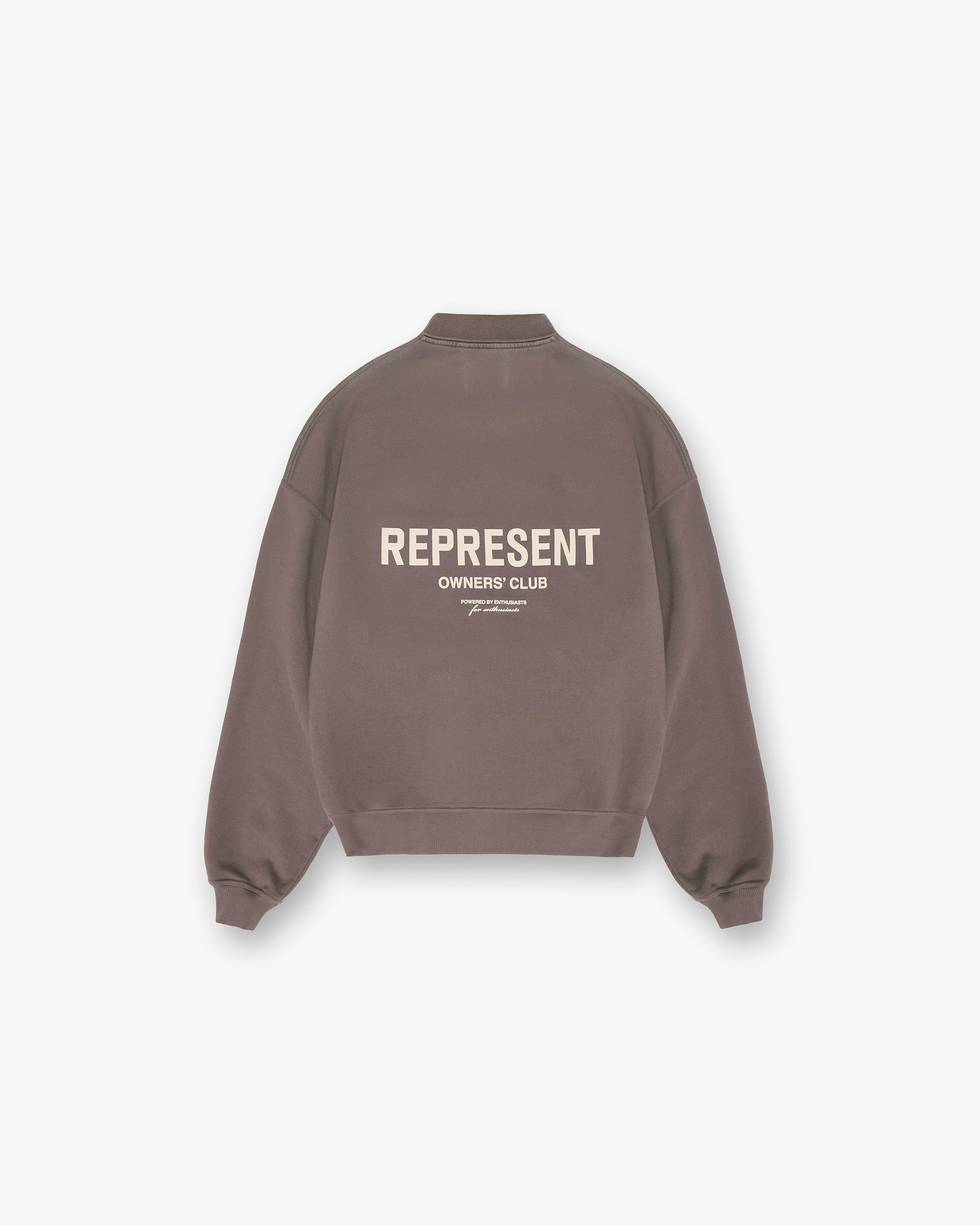 Represent Owners Club Long Sleeve Polo Sweater | Fog Sweaters Owners Club | Represent Clo