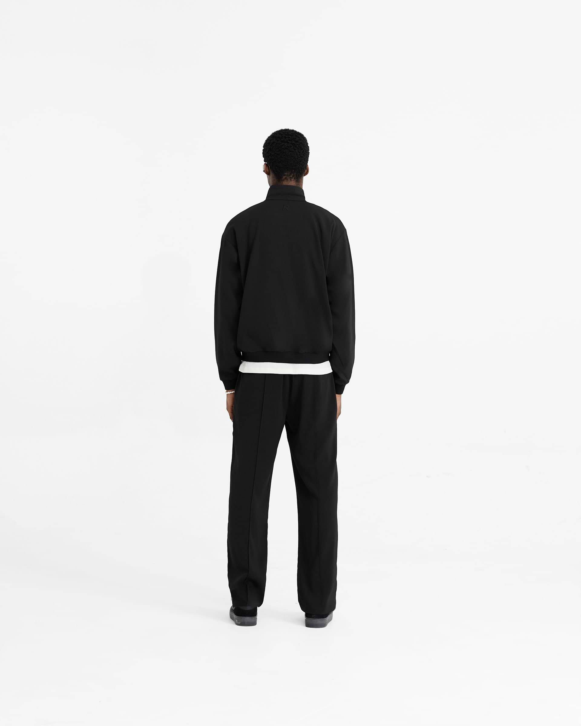 Initial Track Pant | Luxury Black Trackpants | REPRESENT