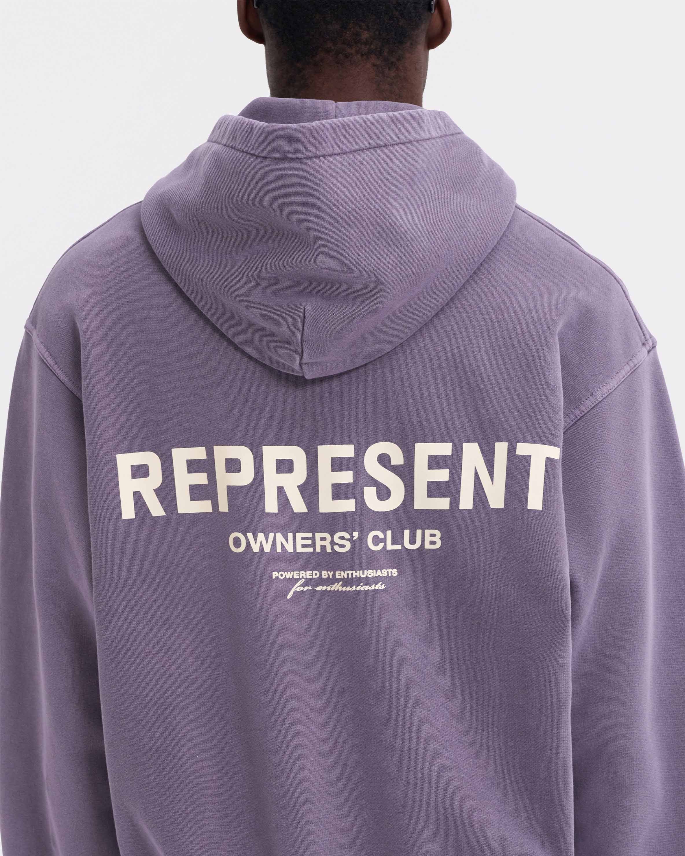 Represent Owners Club Zip Hoodie - Vintage-Violett