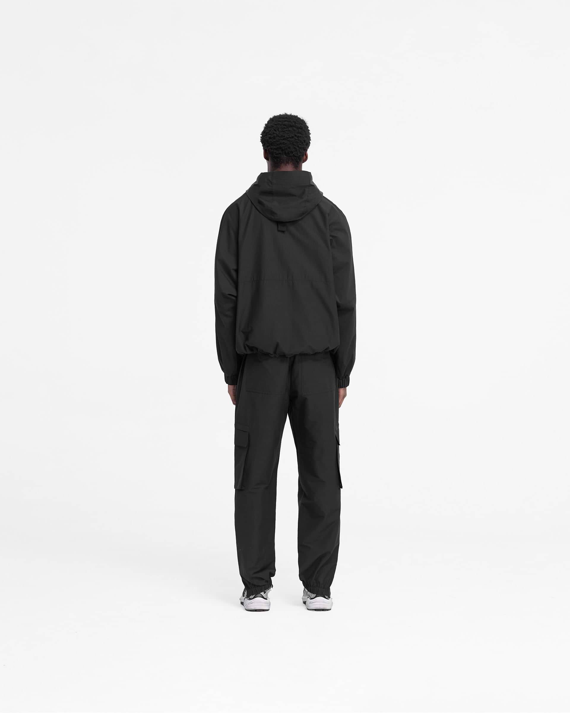 Tech Cargo Jacket - Noir Jet