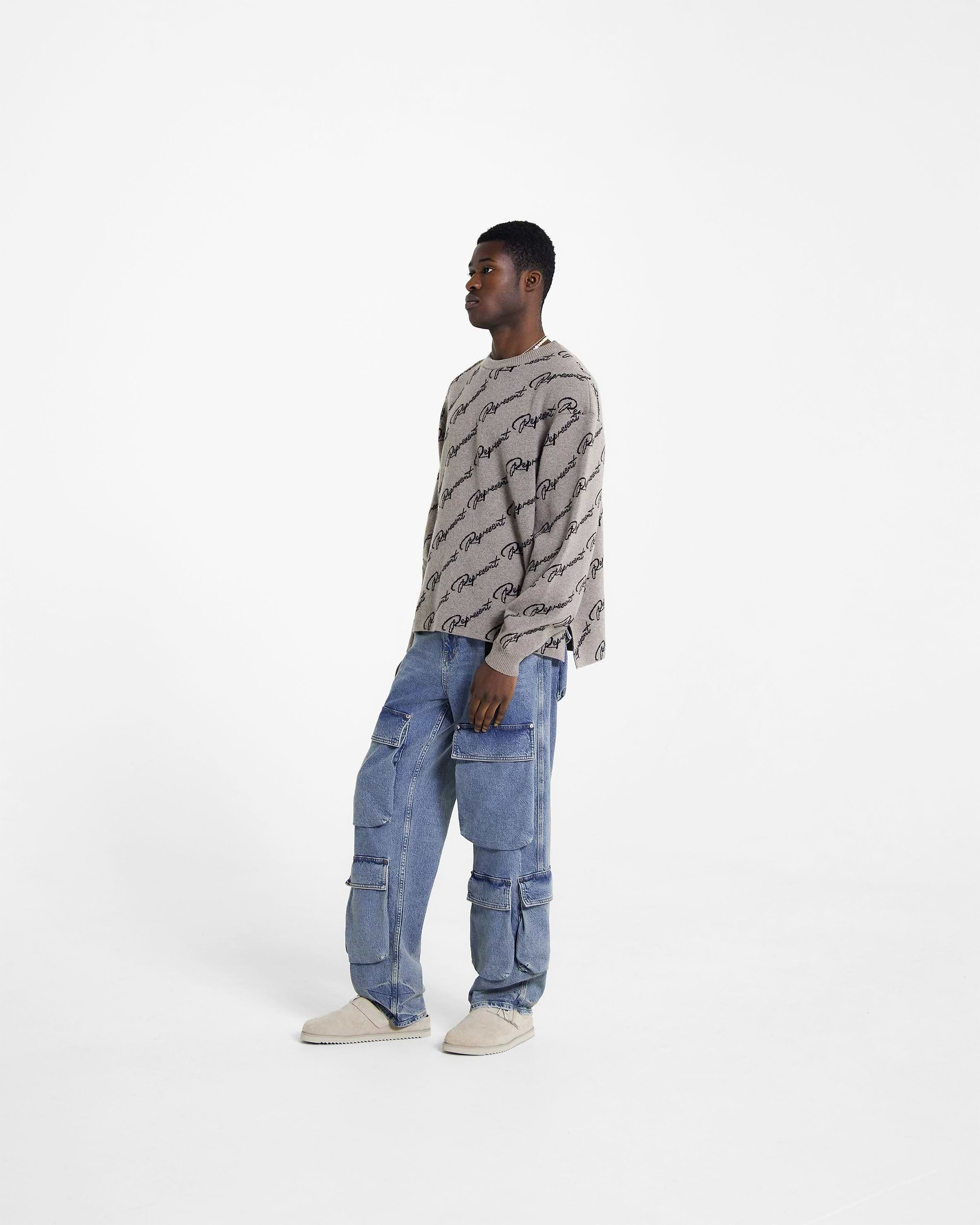 Jean cargo R3 - Bleu