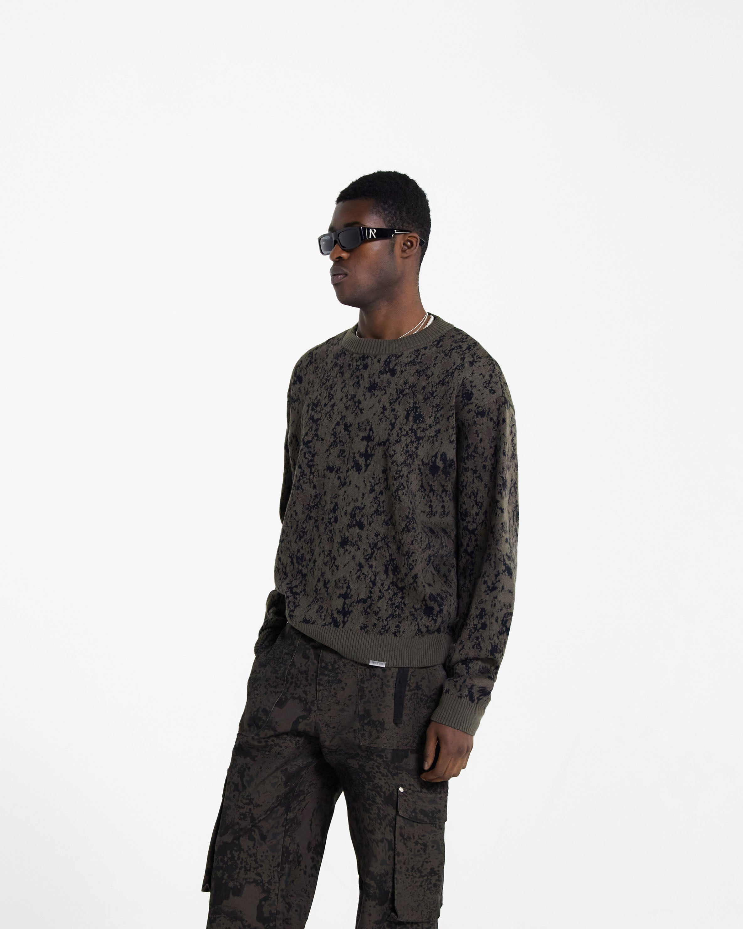 Pull Jacquard - Camouflage