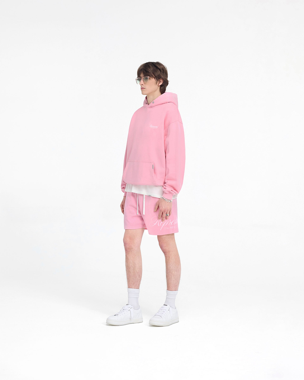 Represent Owners Club Script Hoodie - ROSA