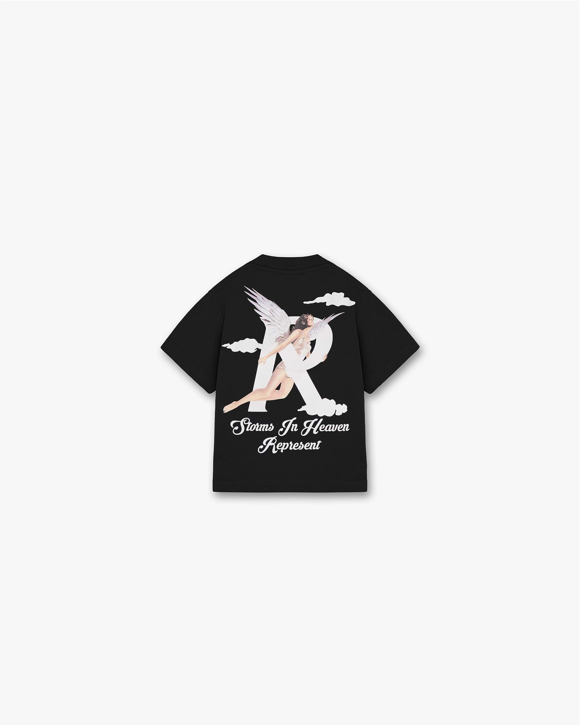 Mini Storms In Heaven T-Shirt - Jet Black