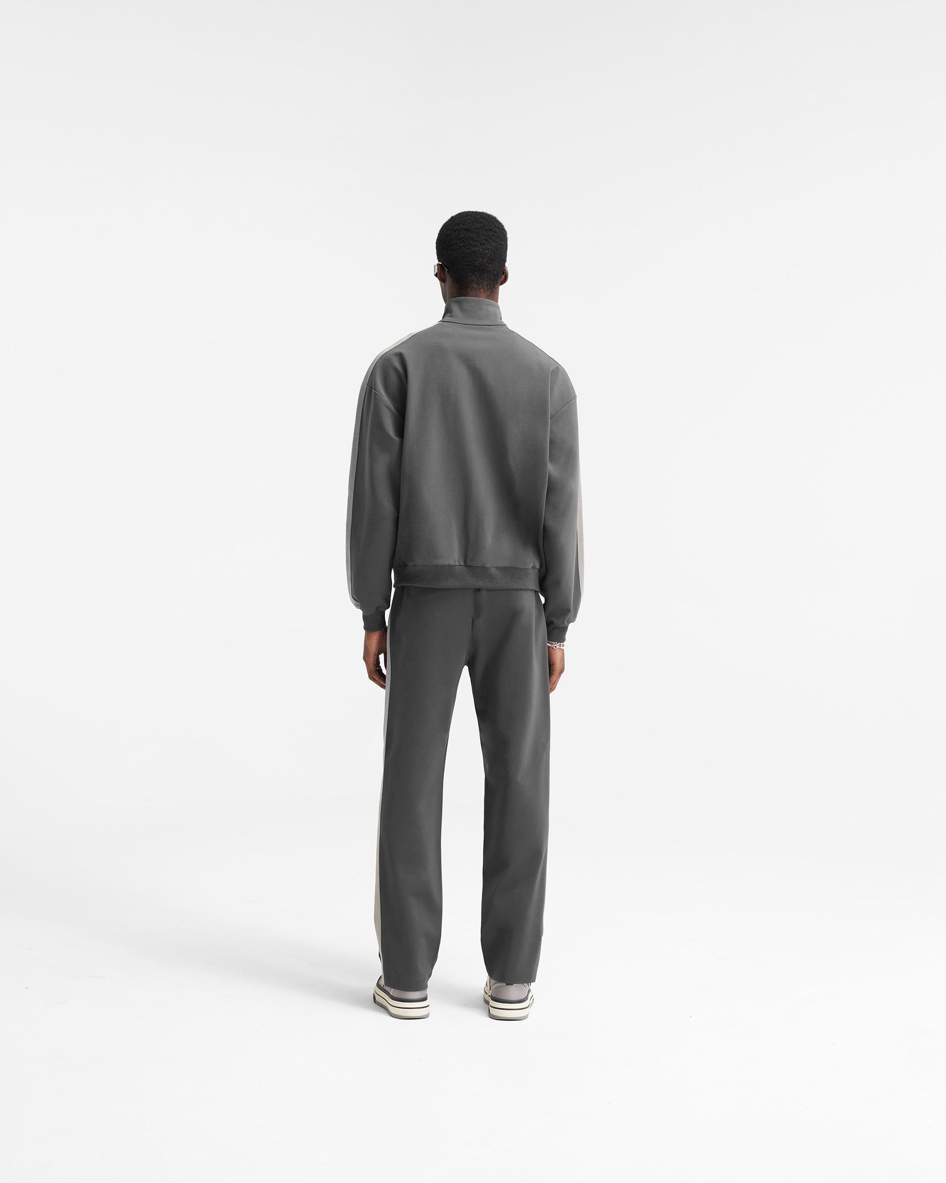 Initial Tracksuit Jacket - Grey