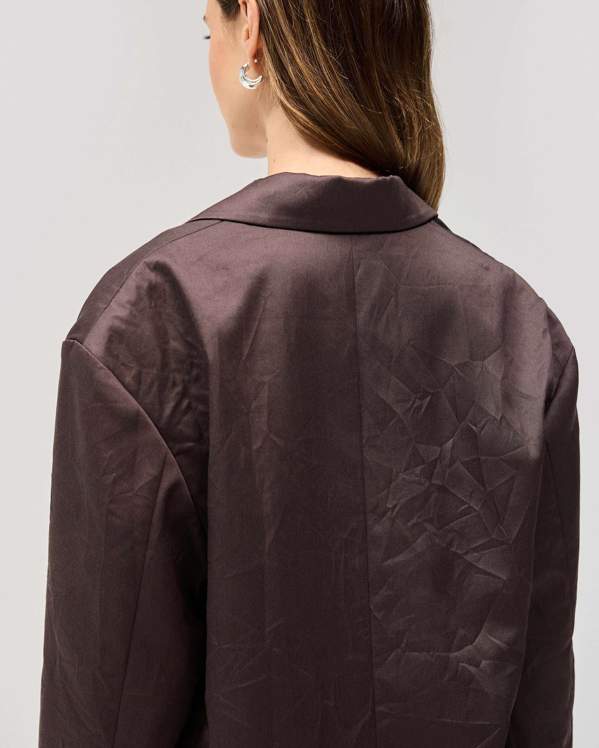 Crimp Jacket - Black Coffee