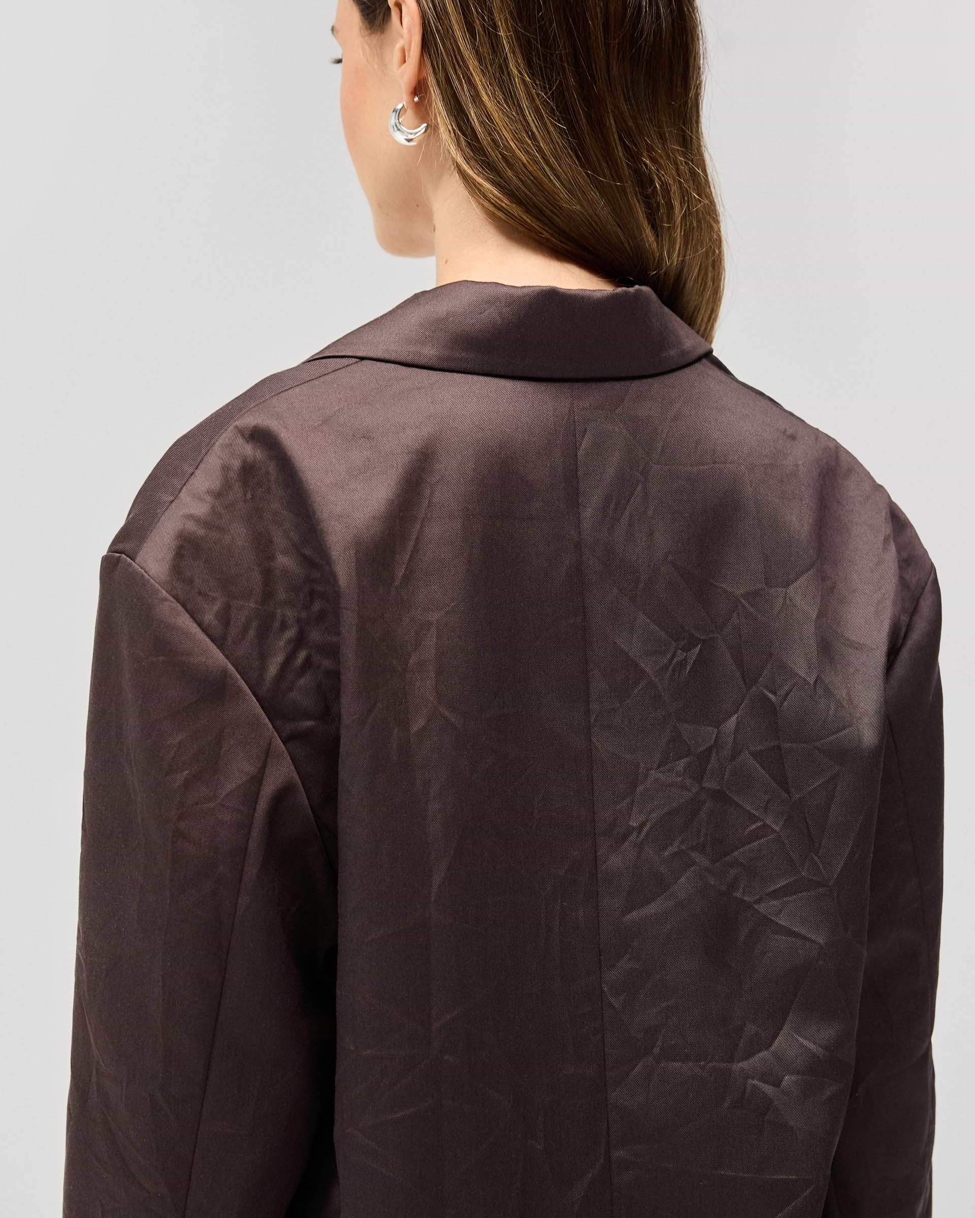 Crimp Jacket - Black Coffee
