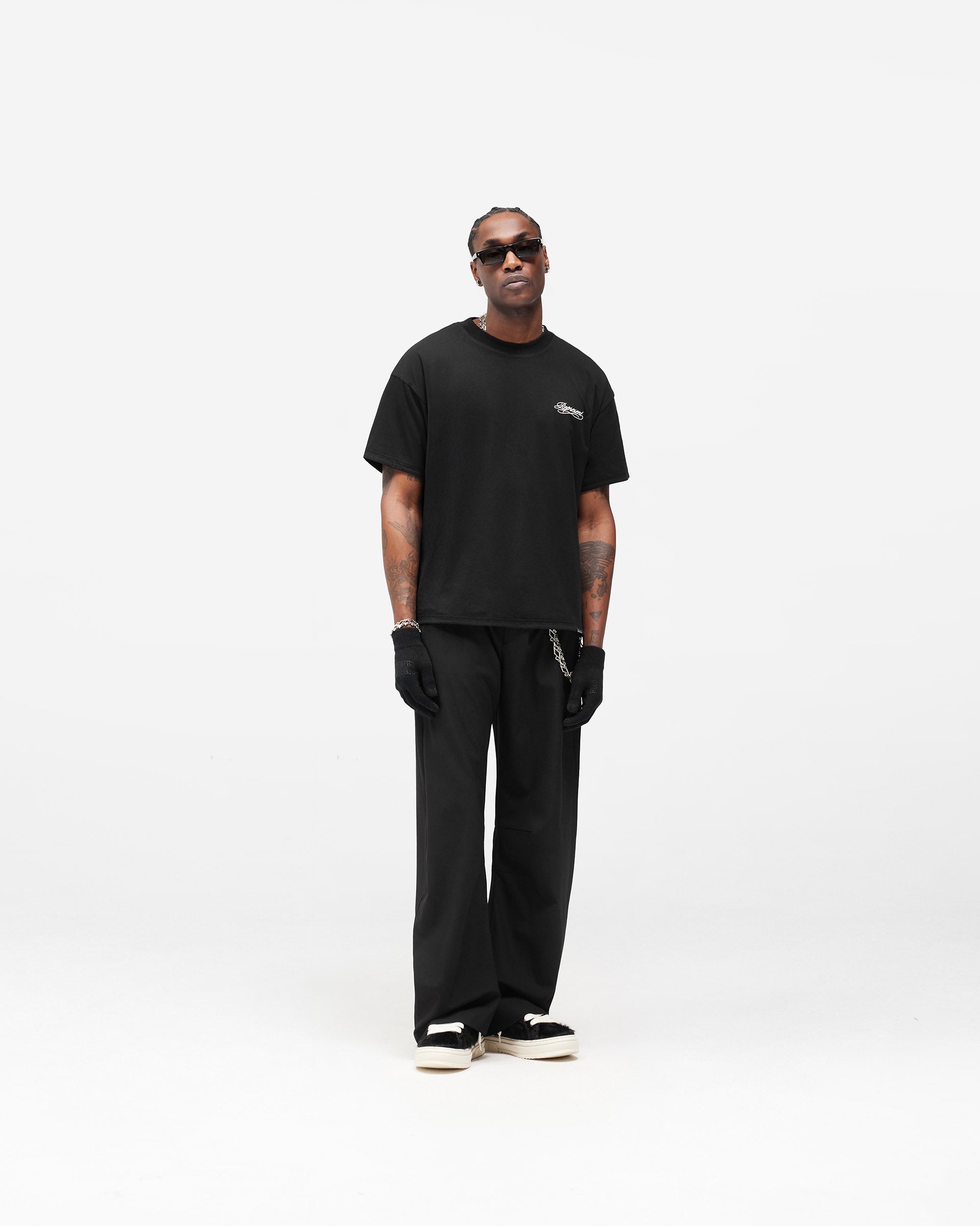 Jet Black Slack Pants | Mens Pants | REPRESENT