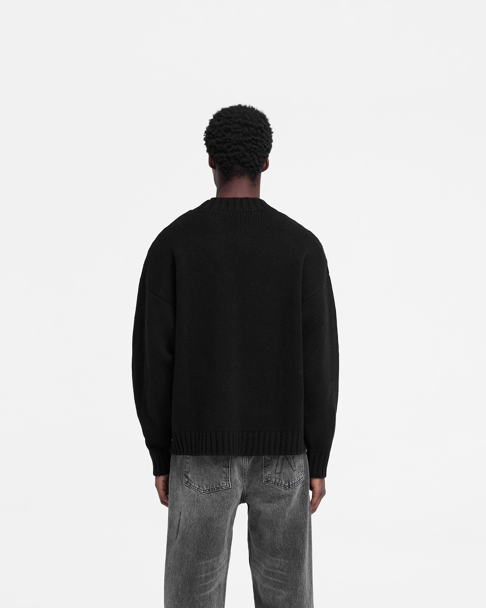 Rep Knit Jumper - Noir