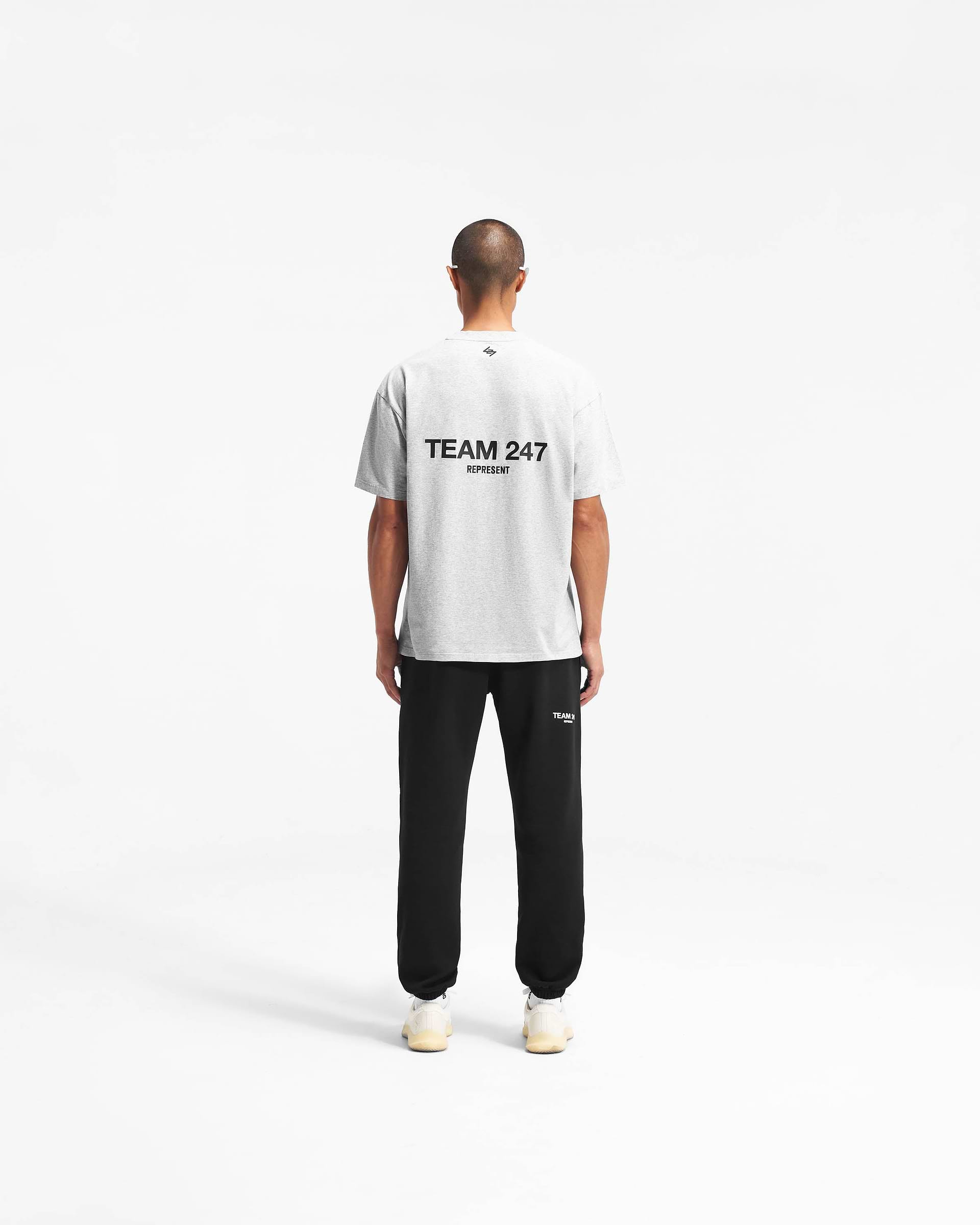 Team 247 Oversized T-Shirt - Aschgrau