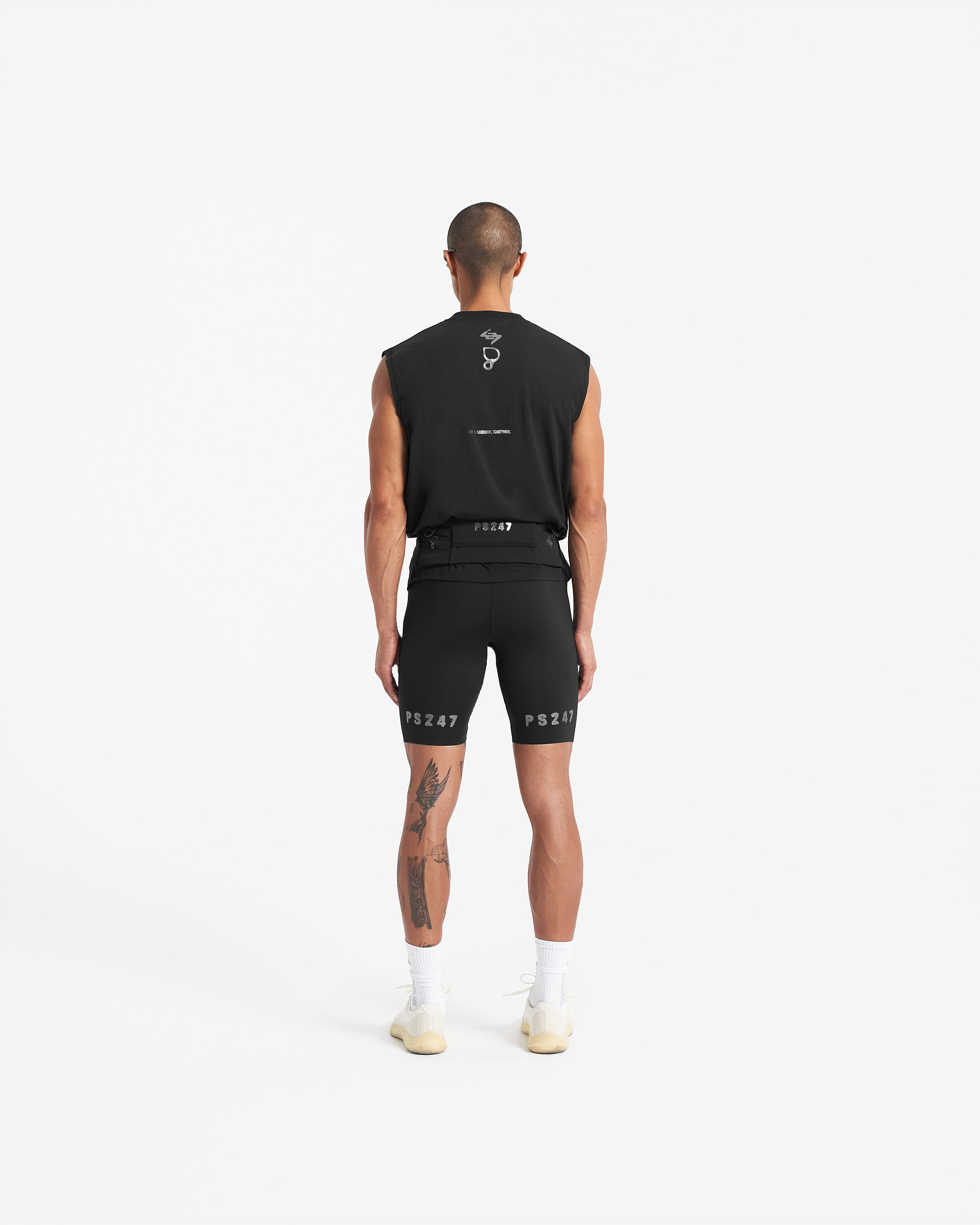 Collant mi-long 247 X Puresport - Noir