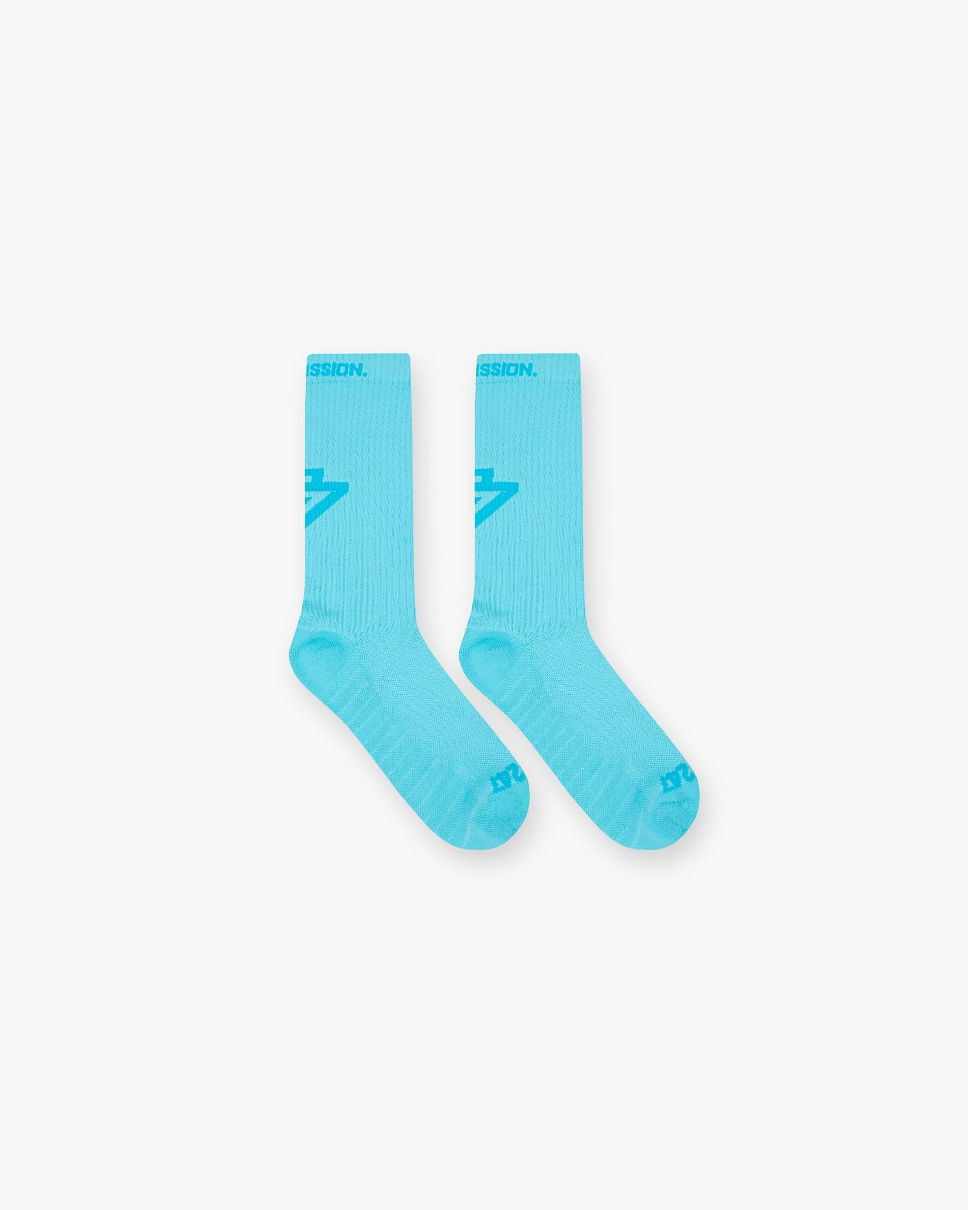 247 Logo Socks - Ultra Bleu