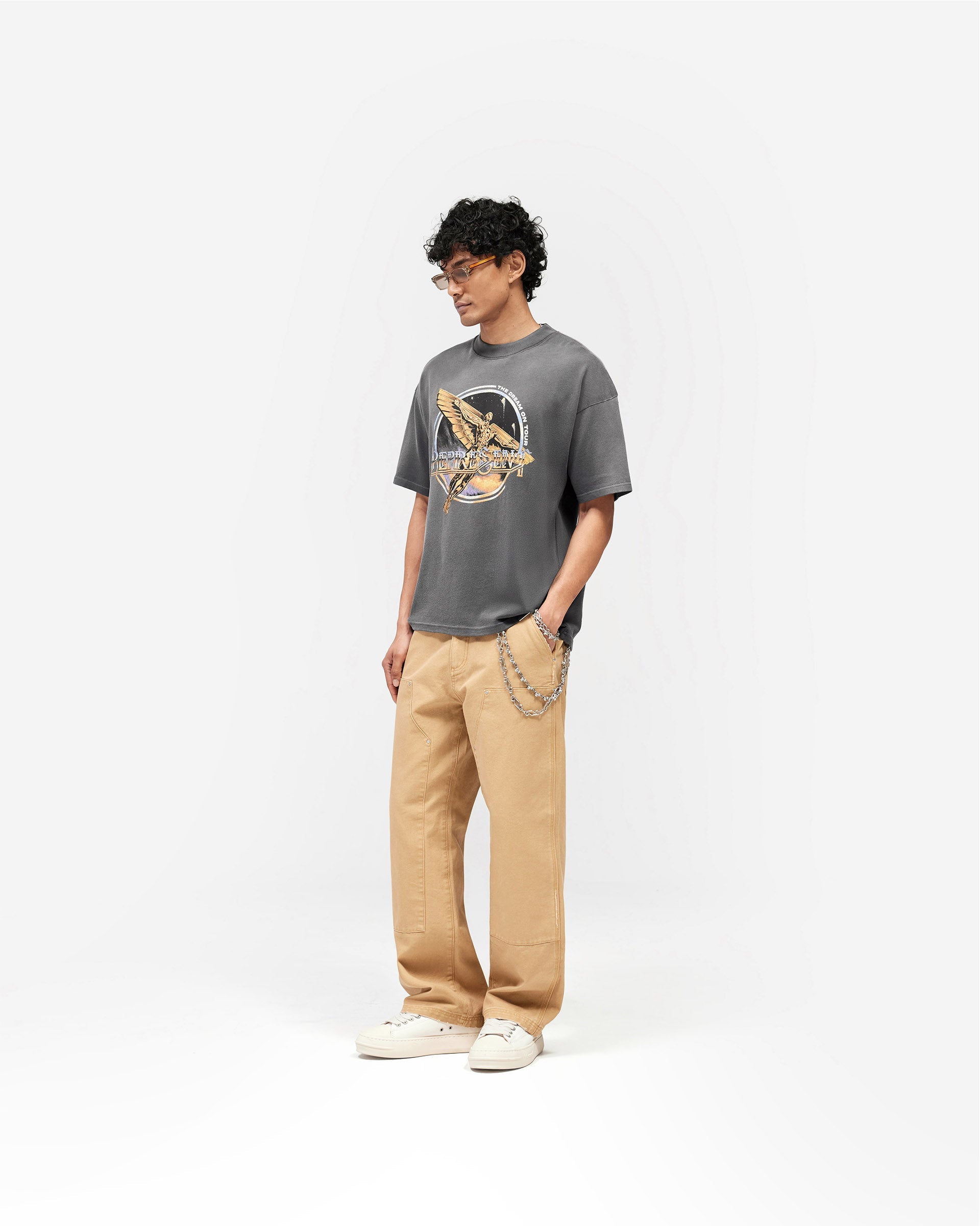 Golden Tour T-Shirt - Sun Fade Grey