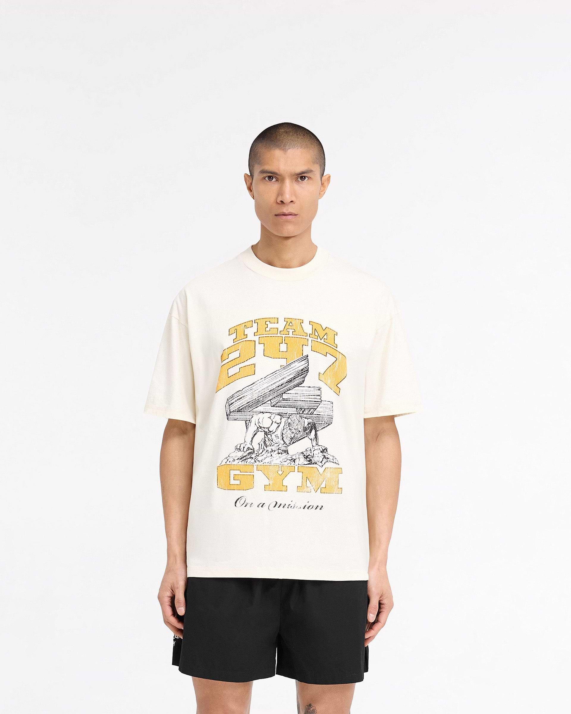 247 On His Shoulders T-Shirt - ANTIKWEISS