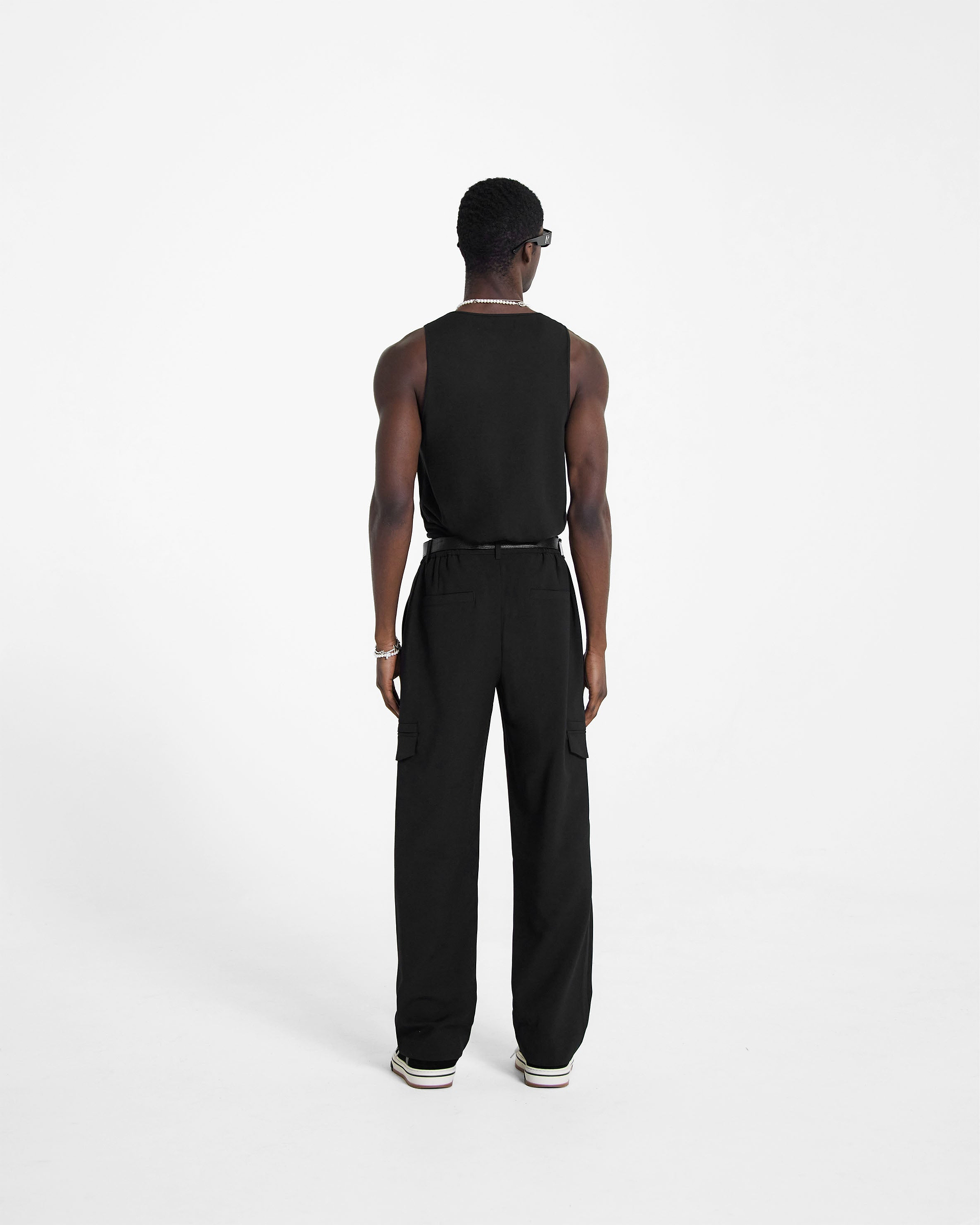 Pantalon cargo décontracté - Noir