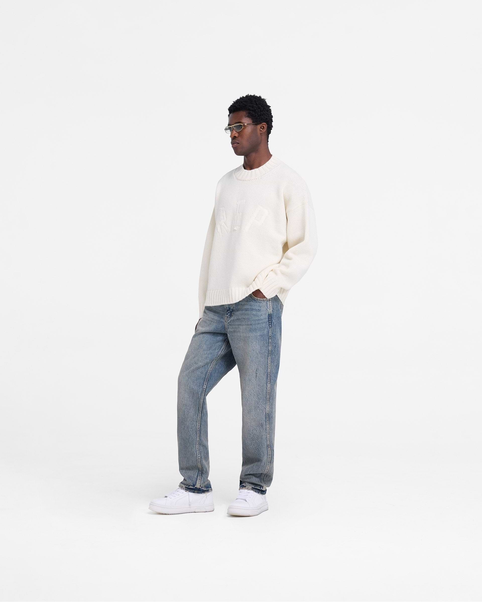 Rep Knit Jumper - Hafer