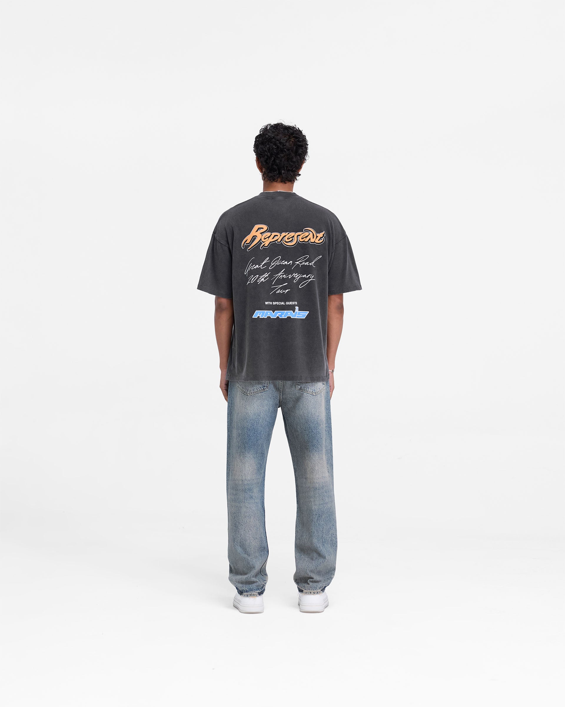 Represent X Marais Great Ocean T-Shirt - Gris Vintage