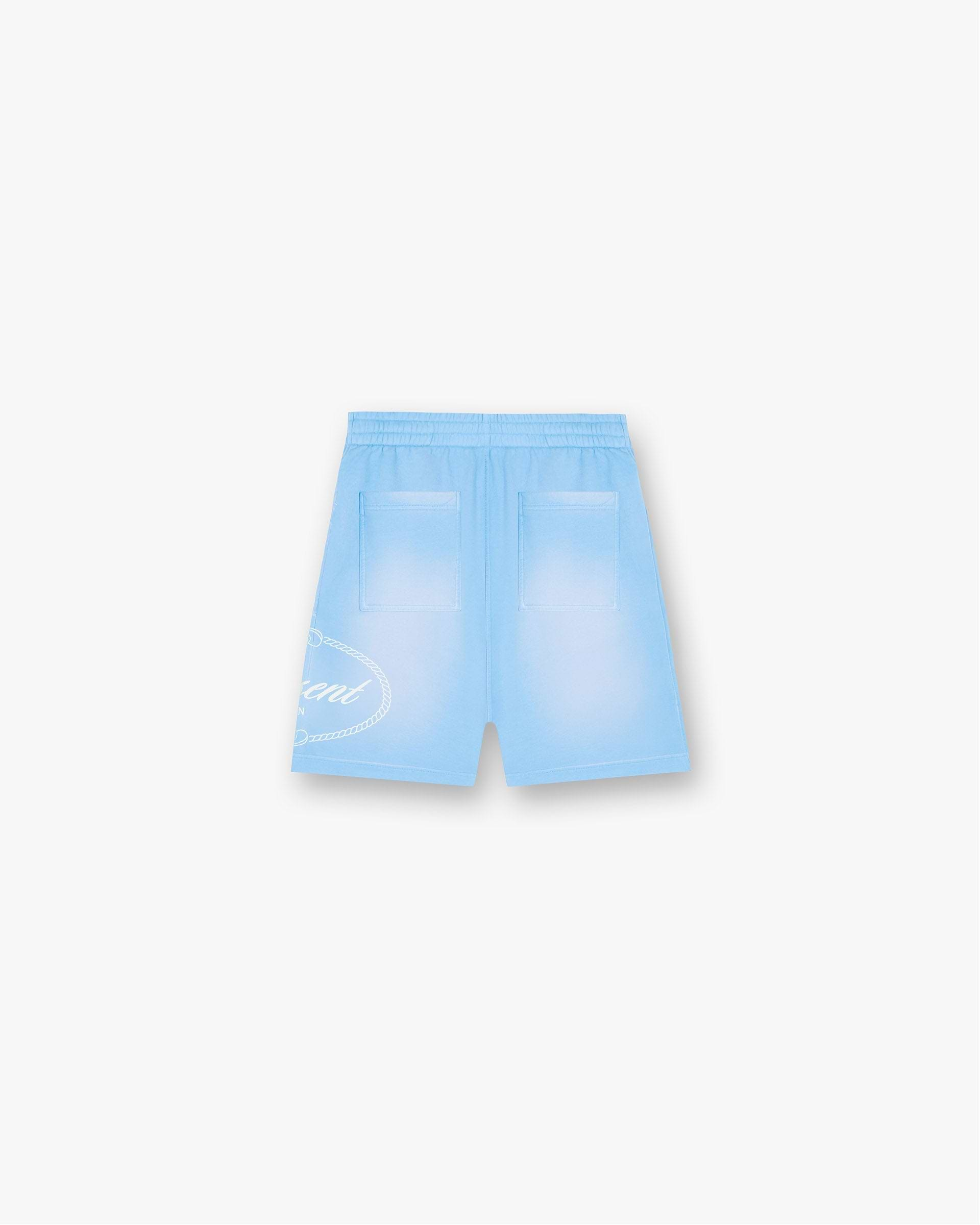 Represent X Harrods Crest Short - Bleu Nuage