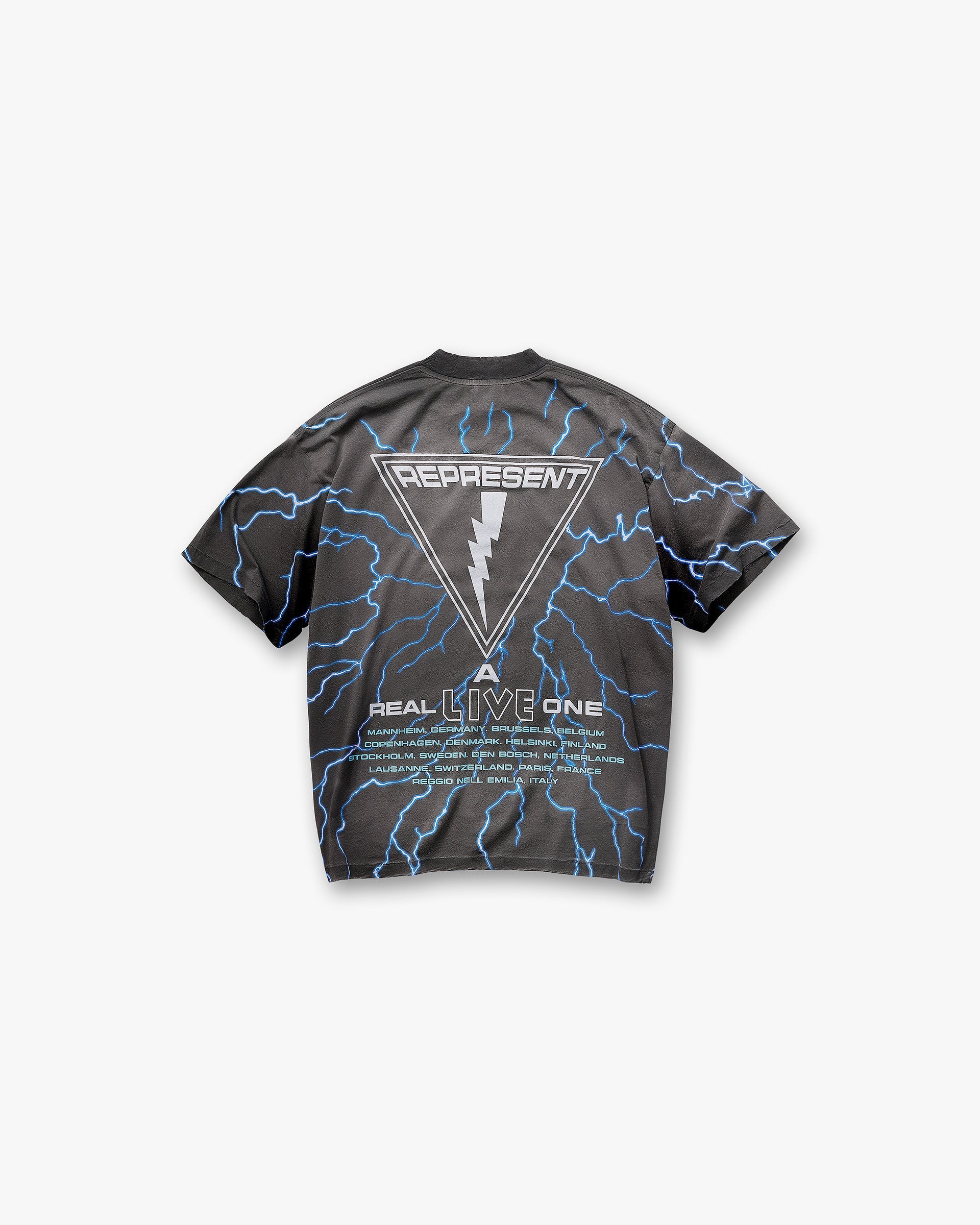 Represent X Iron Maiden A Real Live One T-Shirt - Verwaschenes Braun