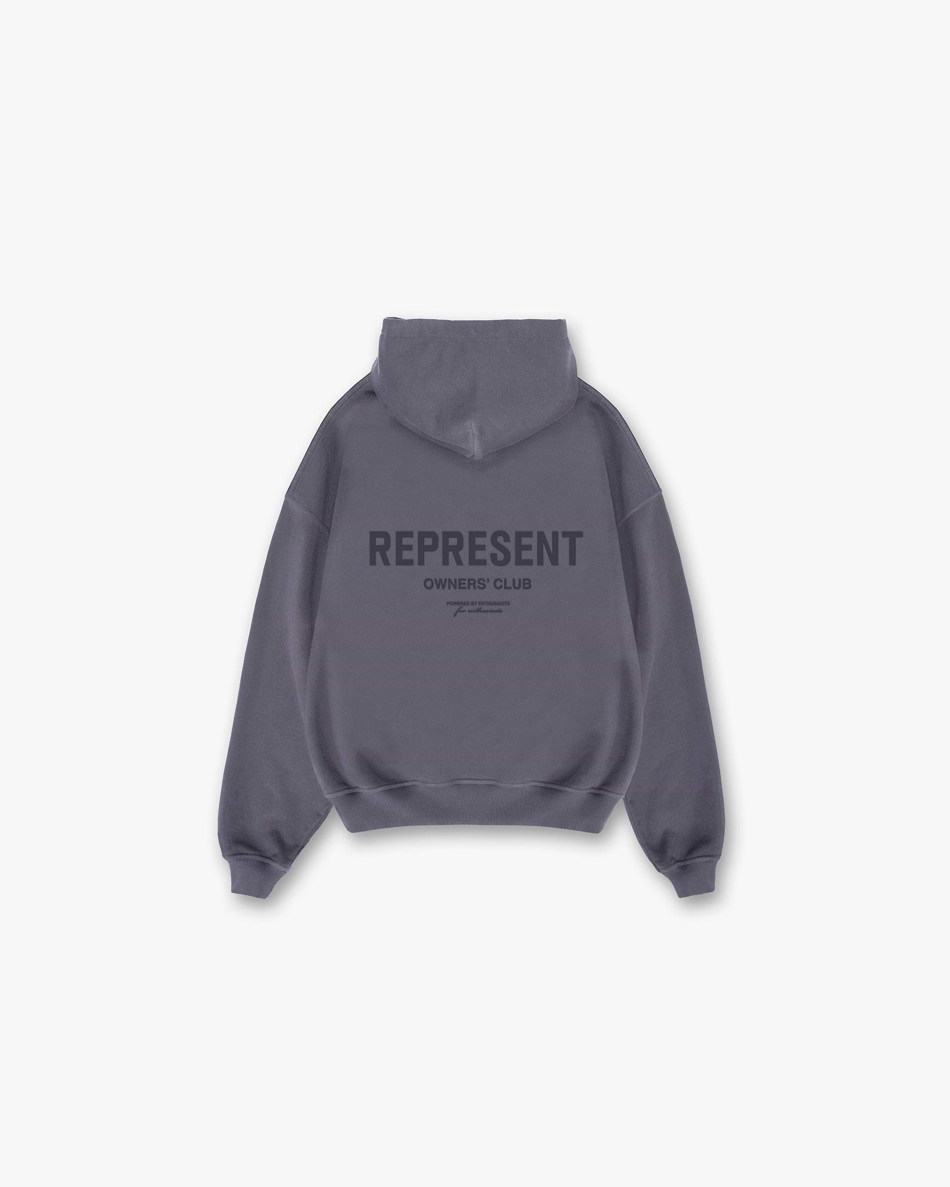 Represent Owners Club Hoodie - Storm | REPRESENT CLO