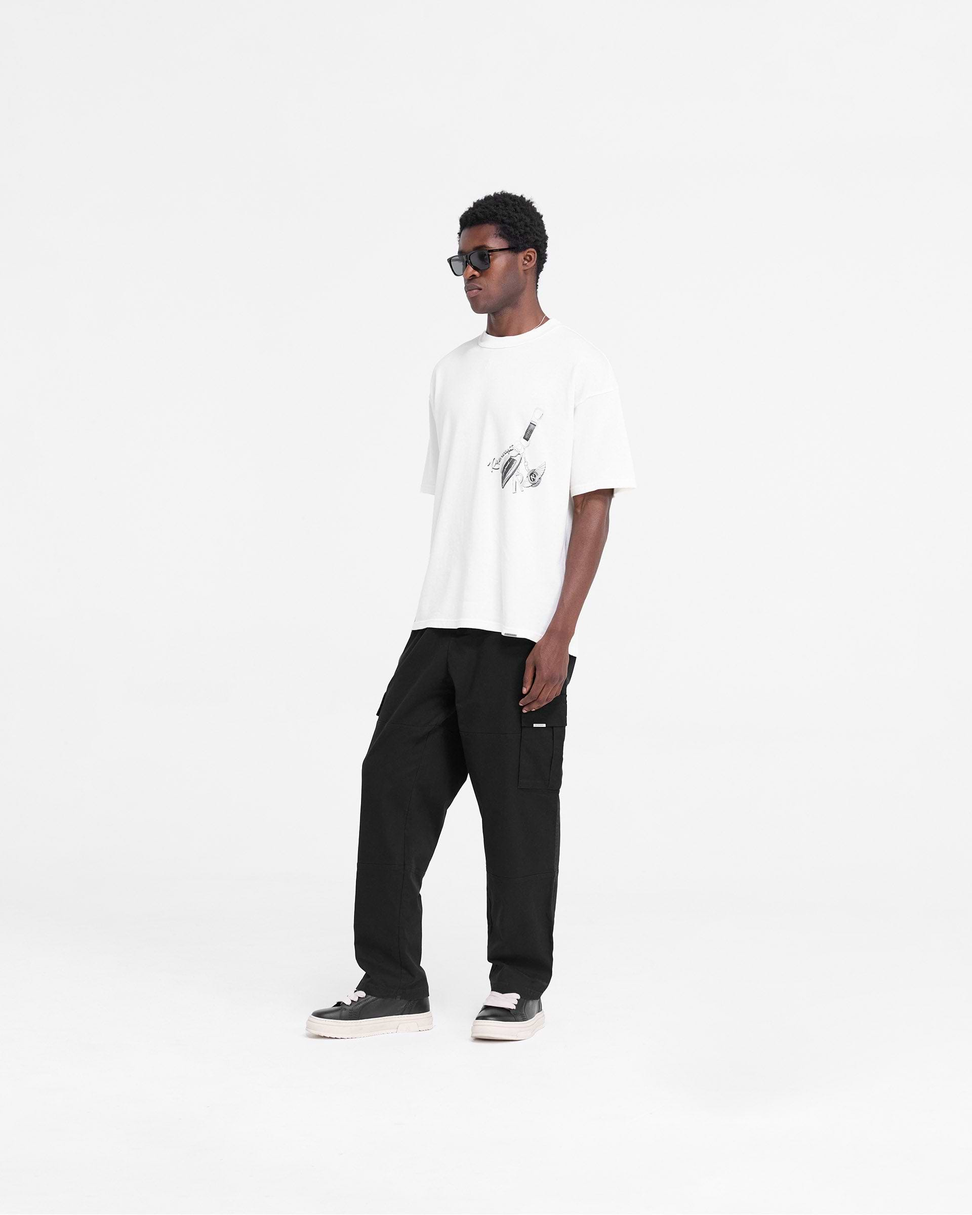 Keys To The Club T-Shirt - Blanc Crème