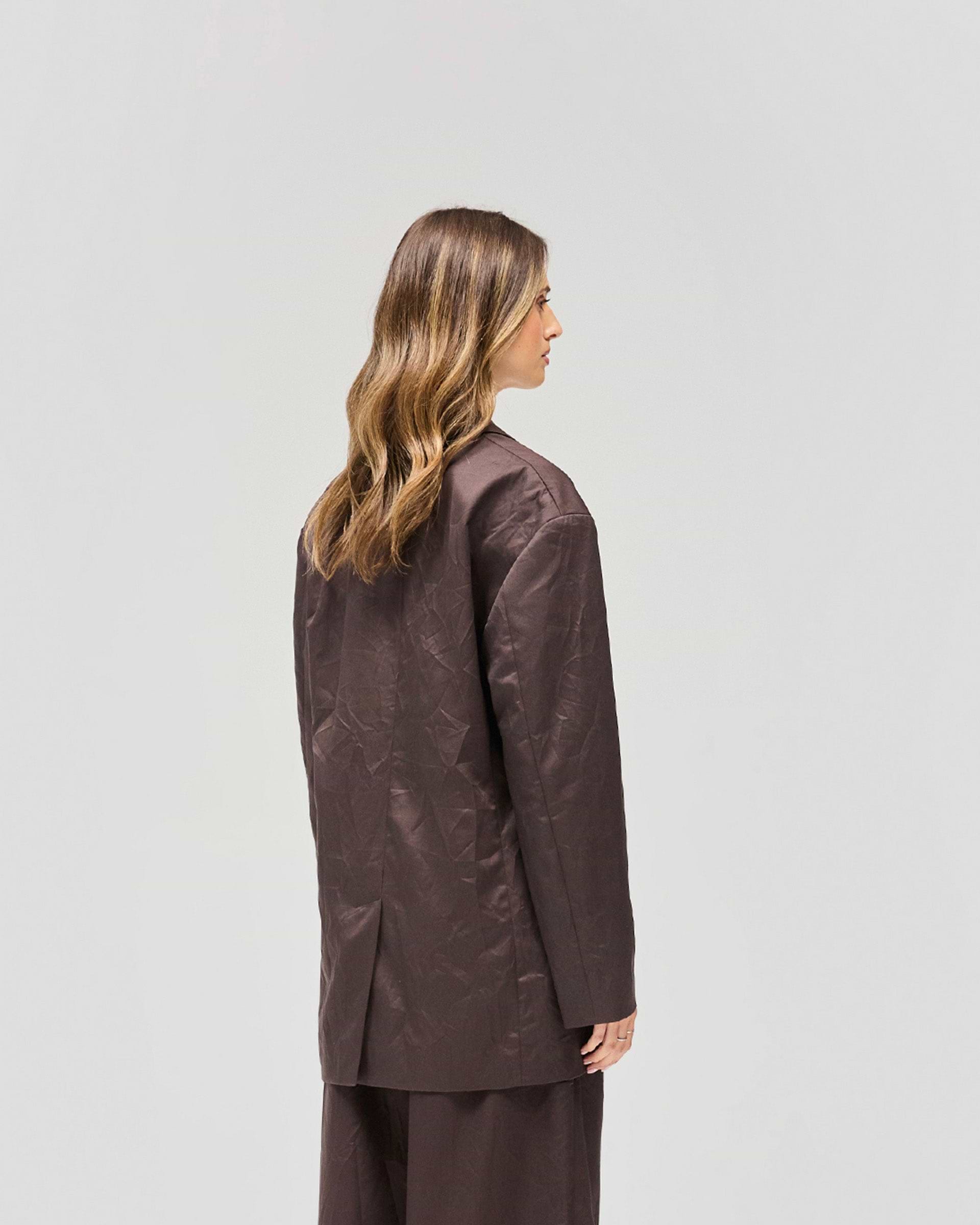 Crimp Jacket - Black Coffee