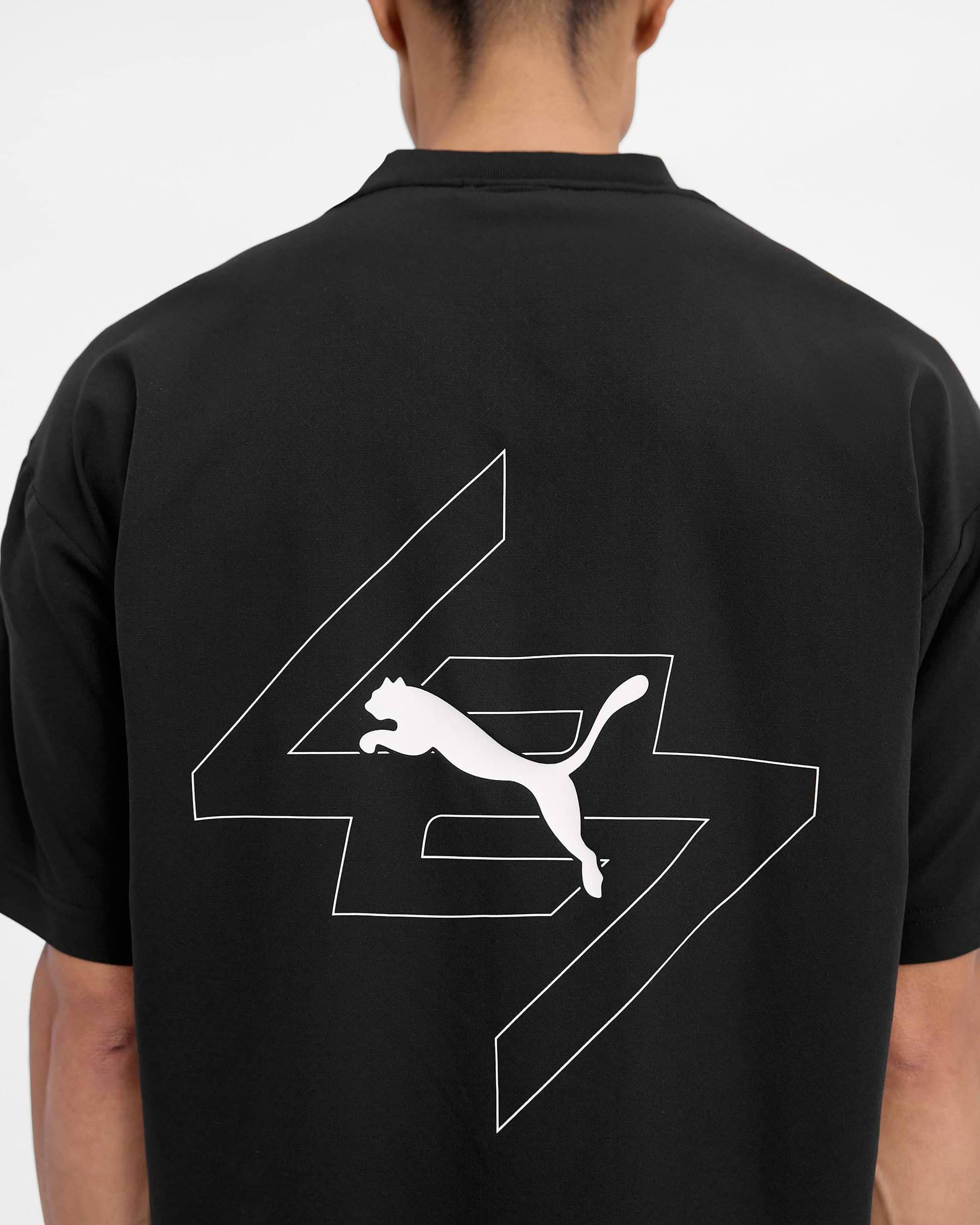 247 X Puma Oversized T-Shirt - Black