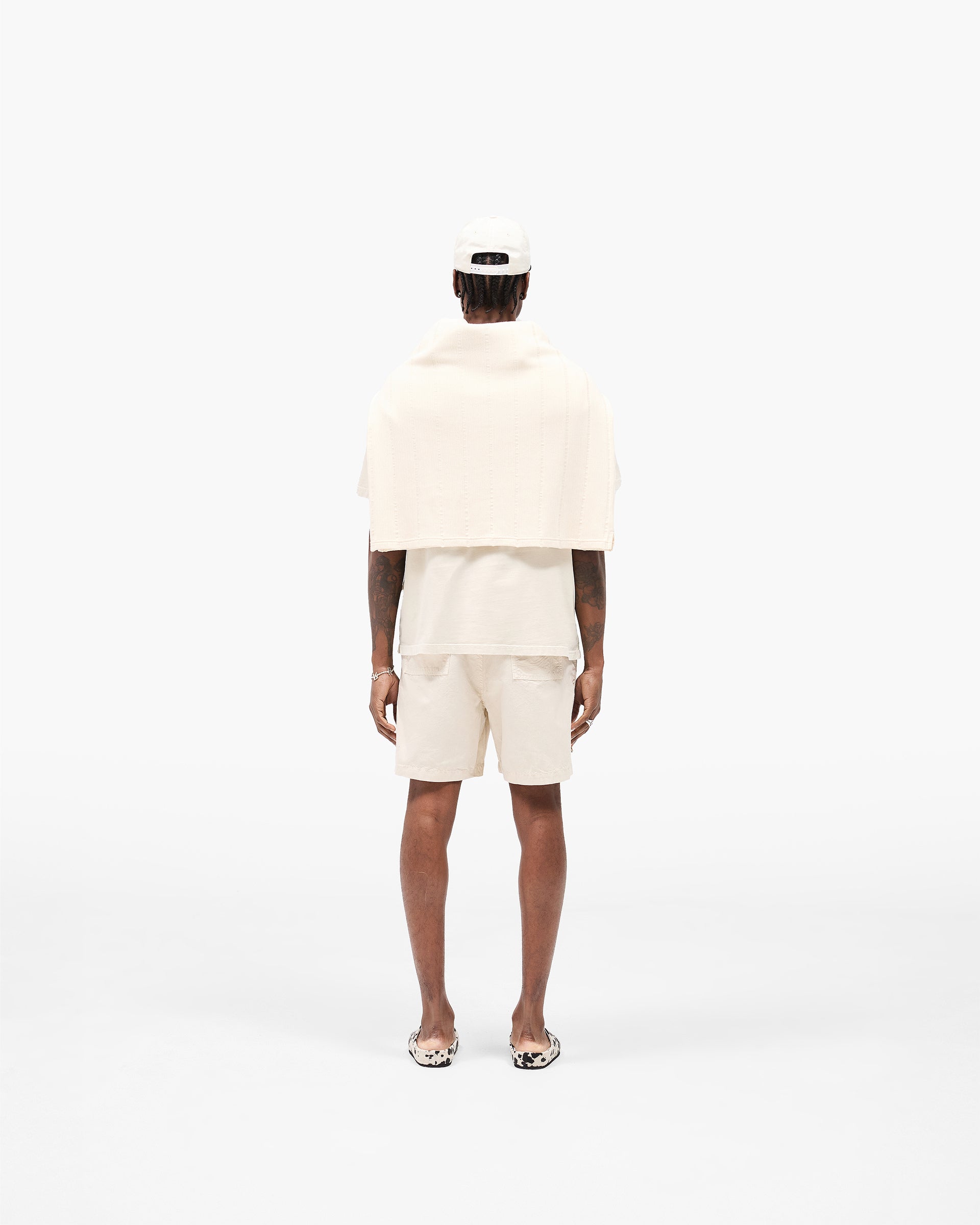 Front Pocket Cargo Short - Champagne
