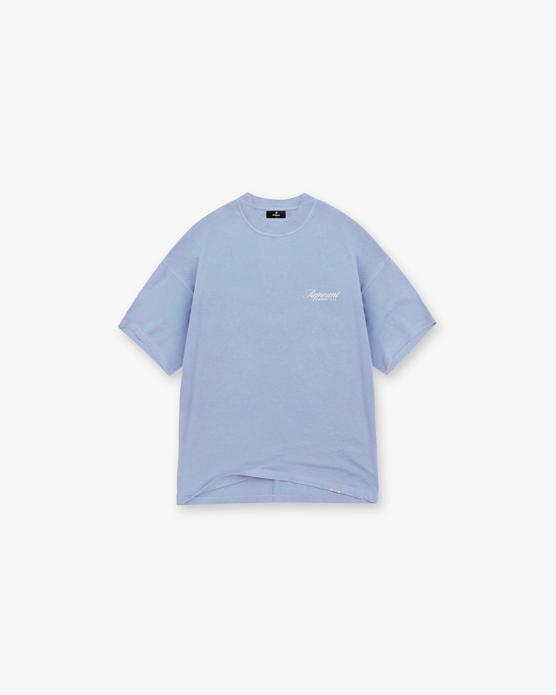 Represent Owners Club Script T-Shirt - Dusty Blue