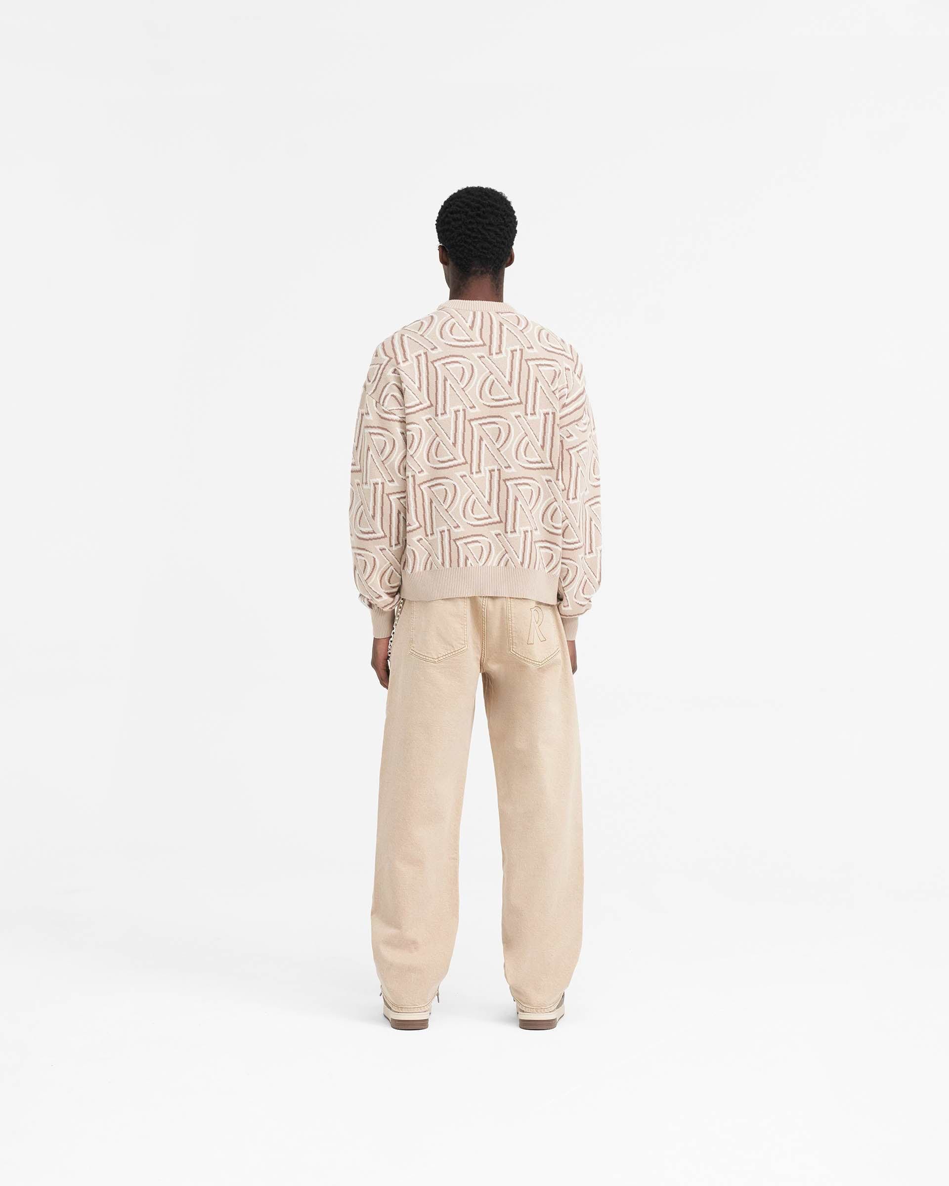 Monogram Knit Sweater - Kaschmir