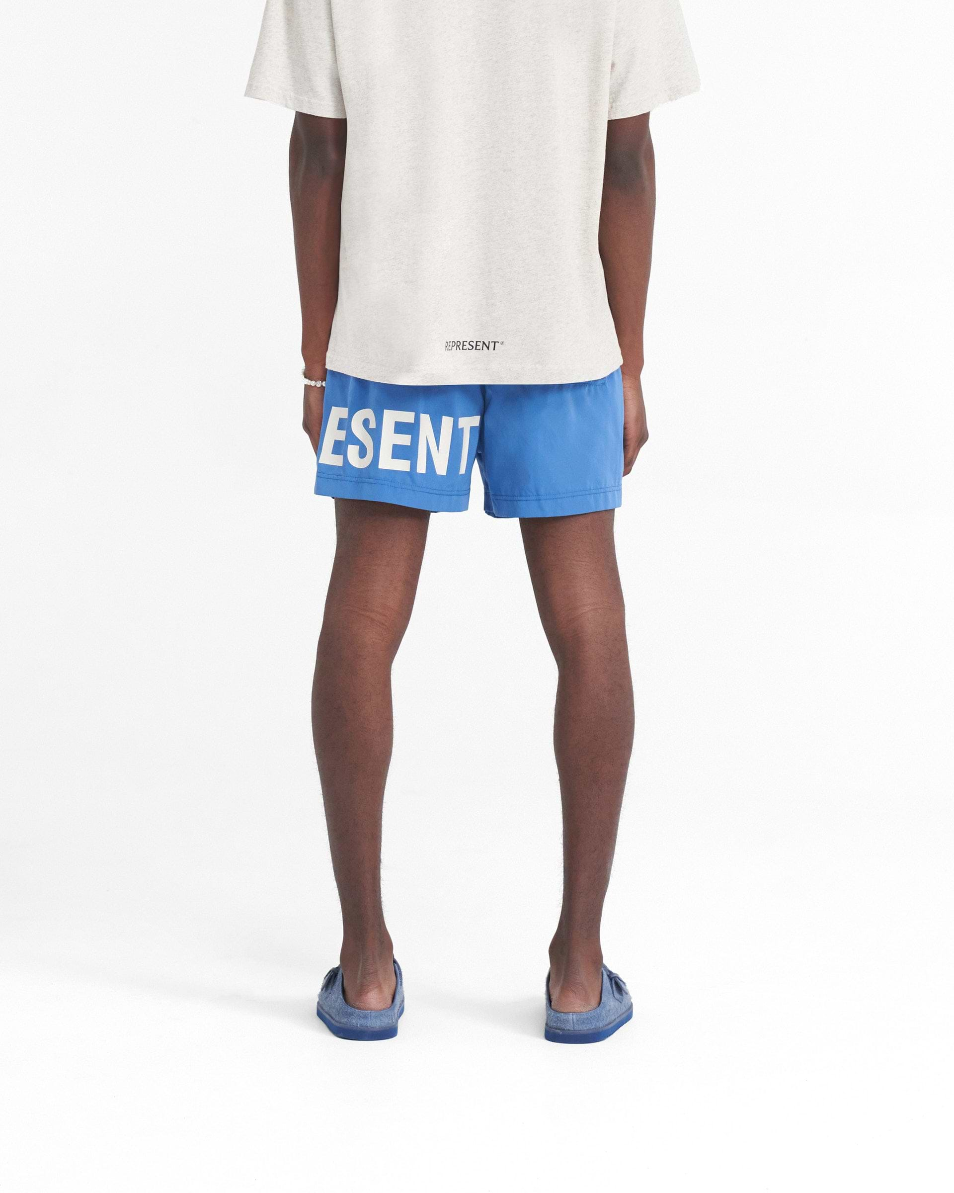 Short de Bain Represent - Bleu Ciel