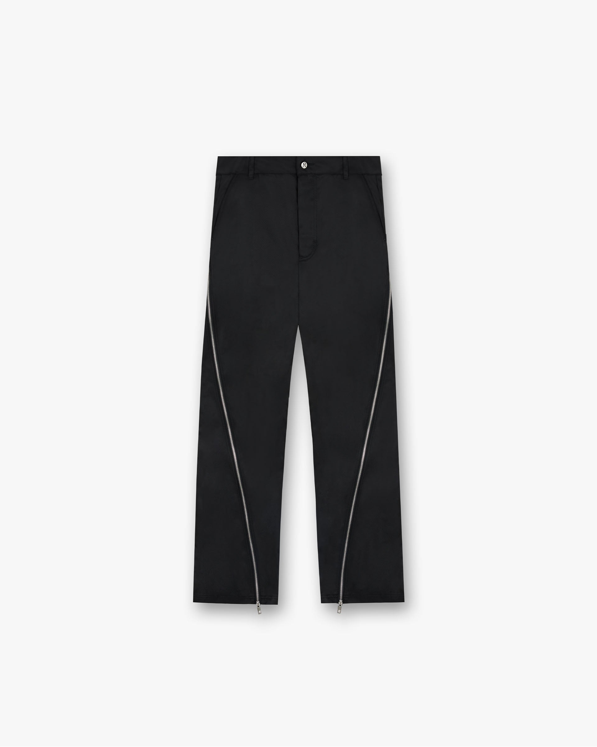 Zip Panel Pant - Jettschwarz