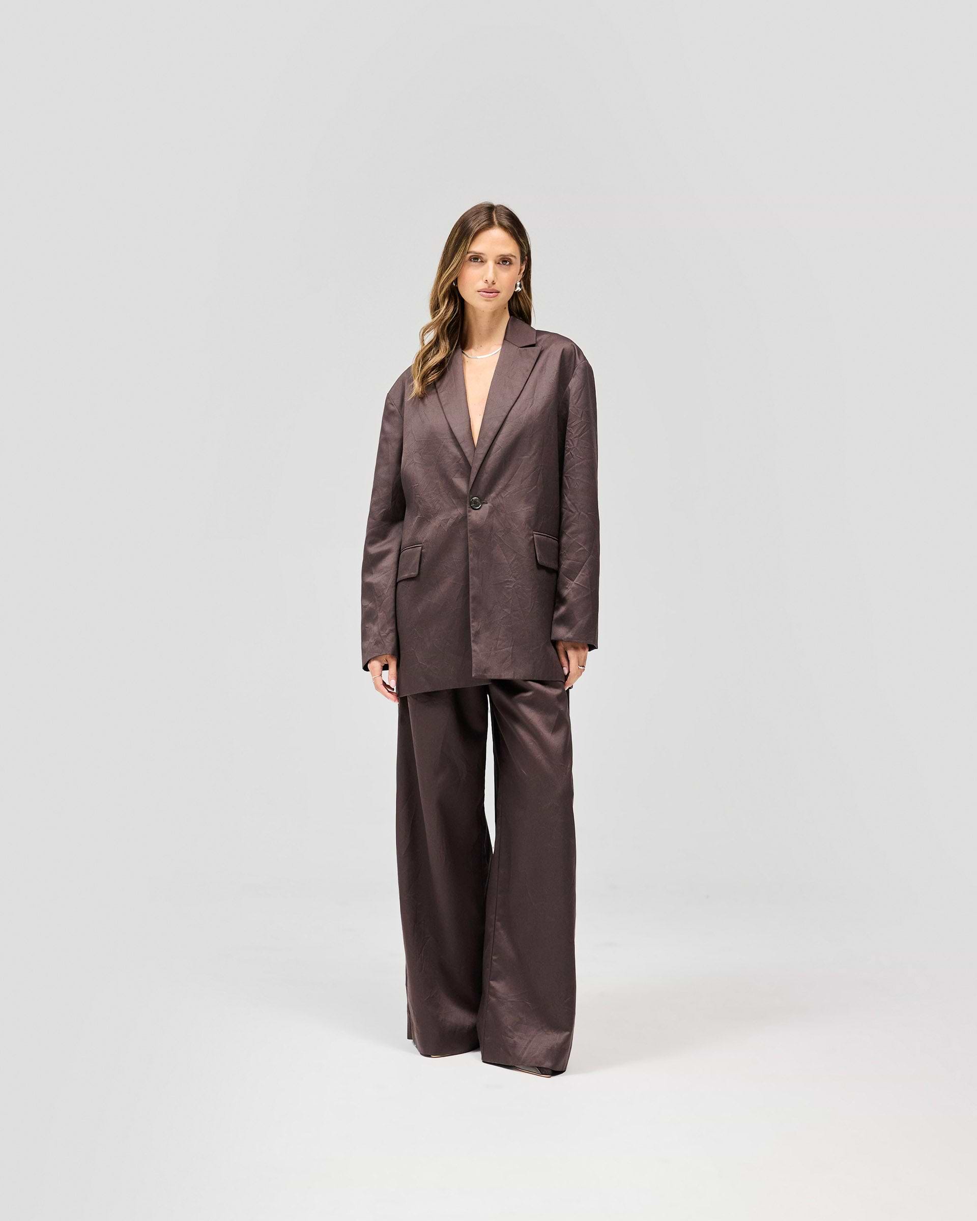 Crimp Jacket - Black Coffee