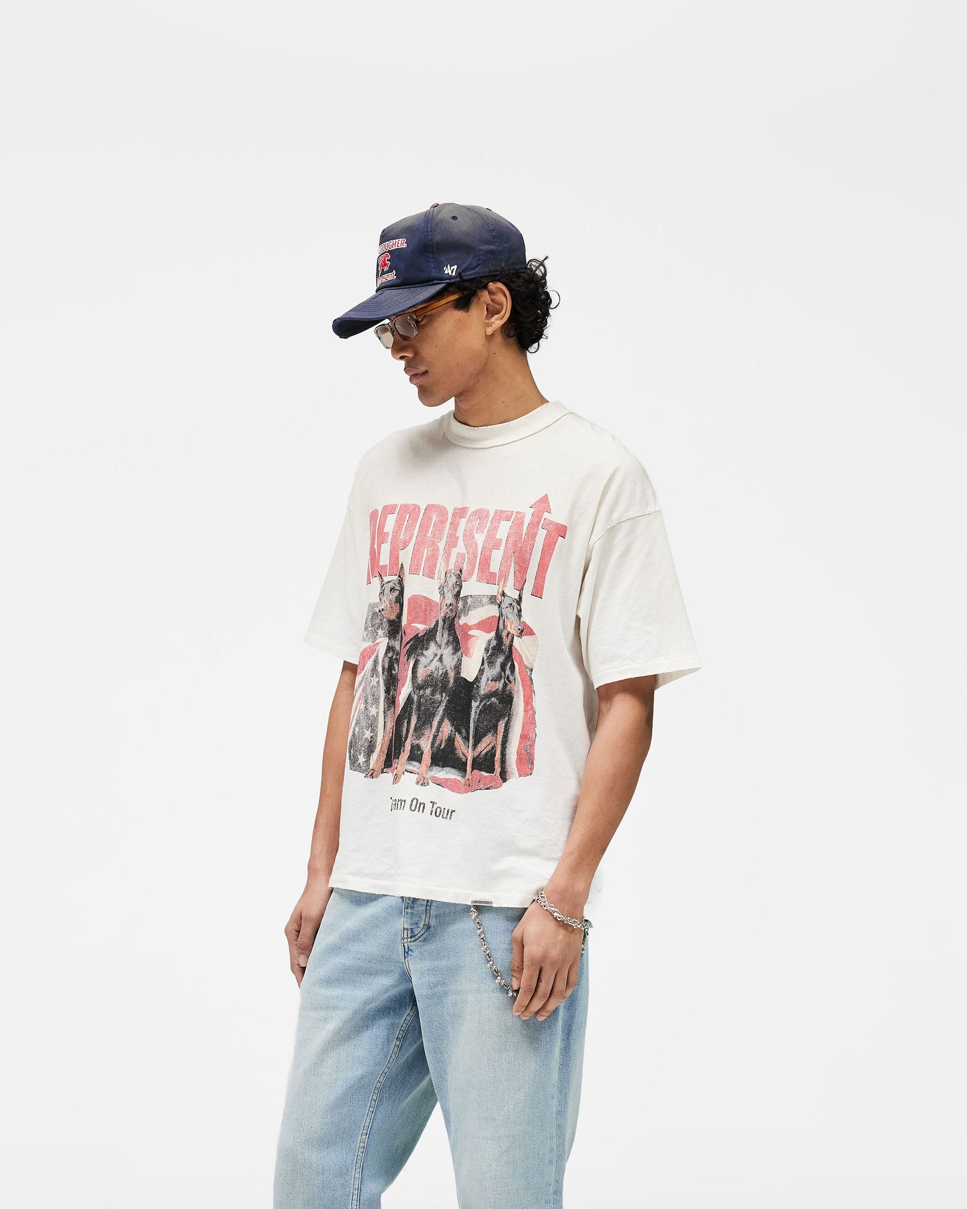 Dream On Tour T-Shirt - Washed Ecru