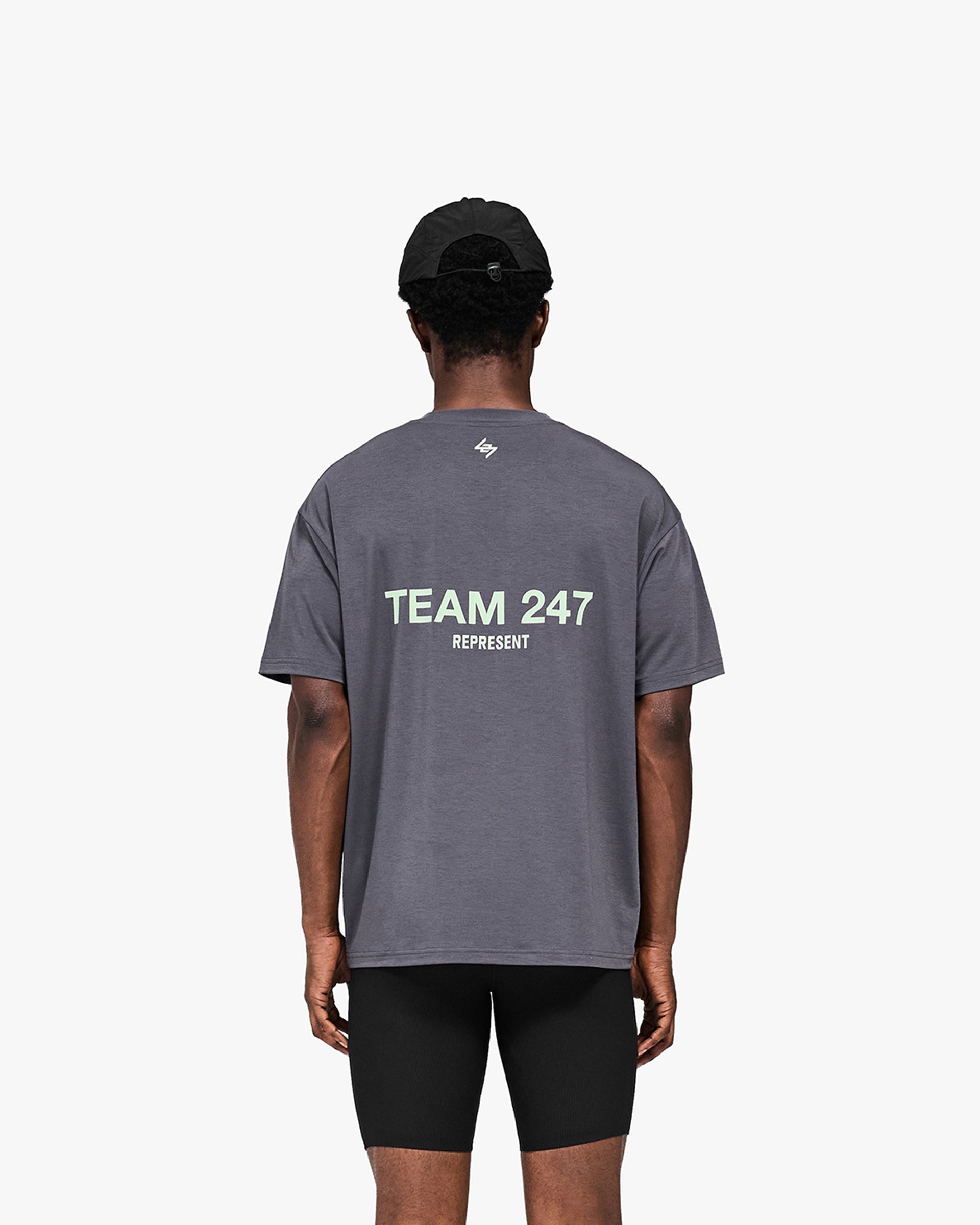 247 Team Oversized T-Shirt - Graphene